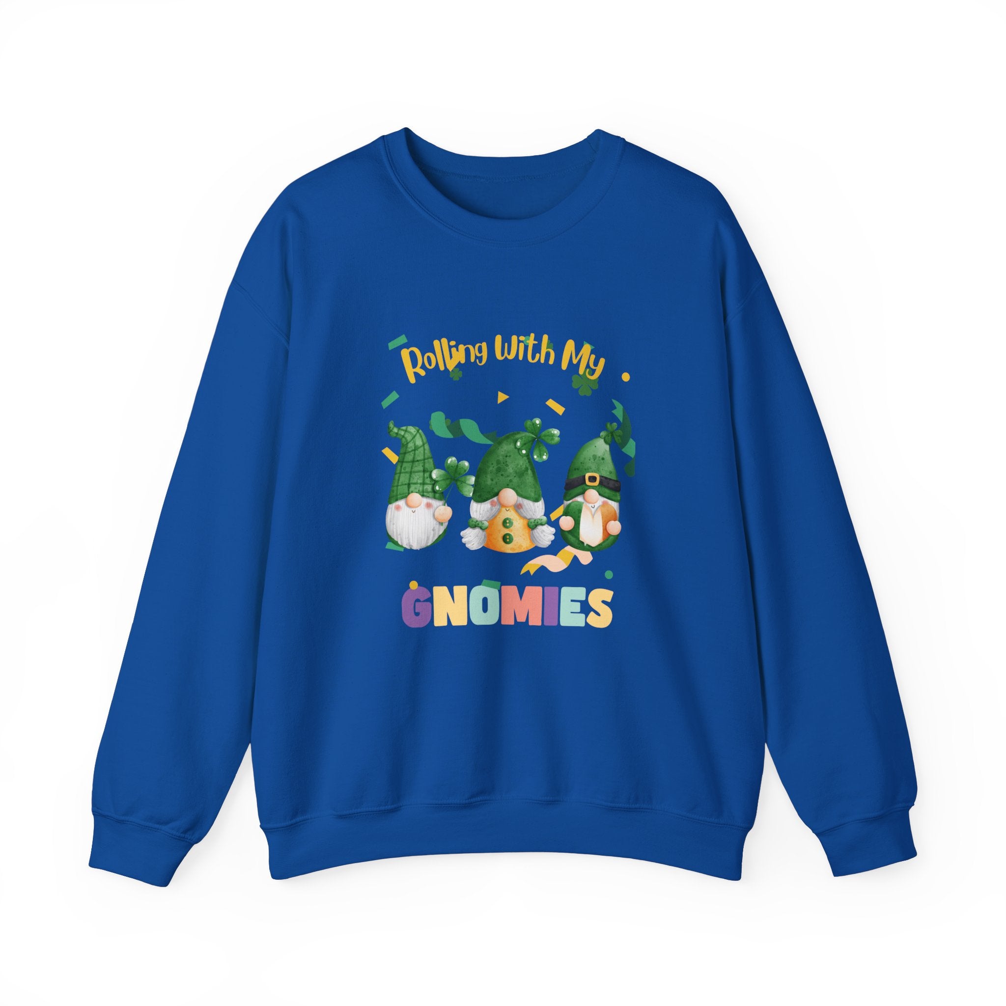 Rolling With My Gnomies Crewneck Sweatshirt - Unisex Heavy Blend™
