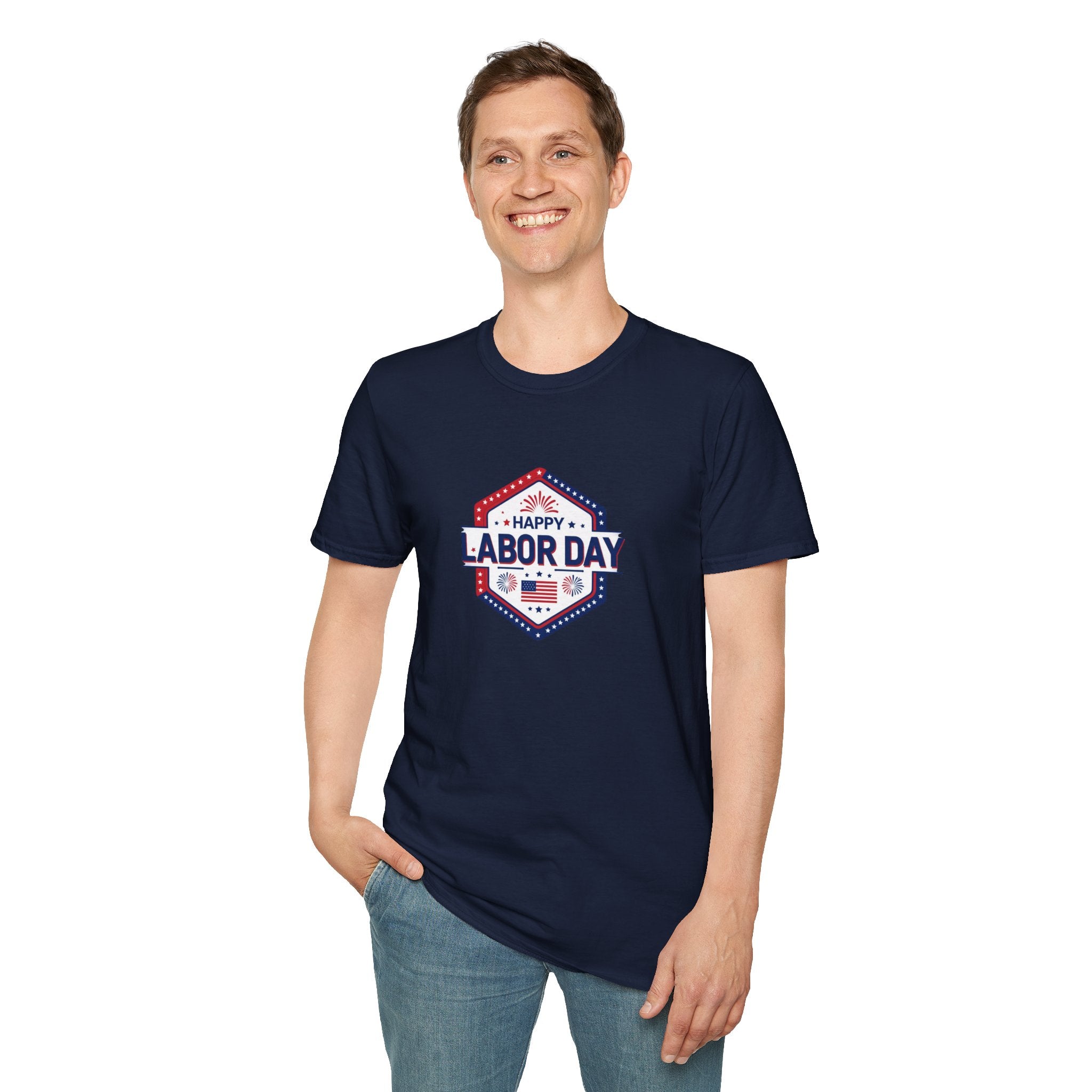 Celebrate Labor Day Unisex Softstyle T-Shirt