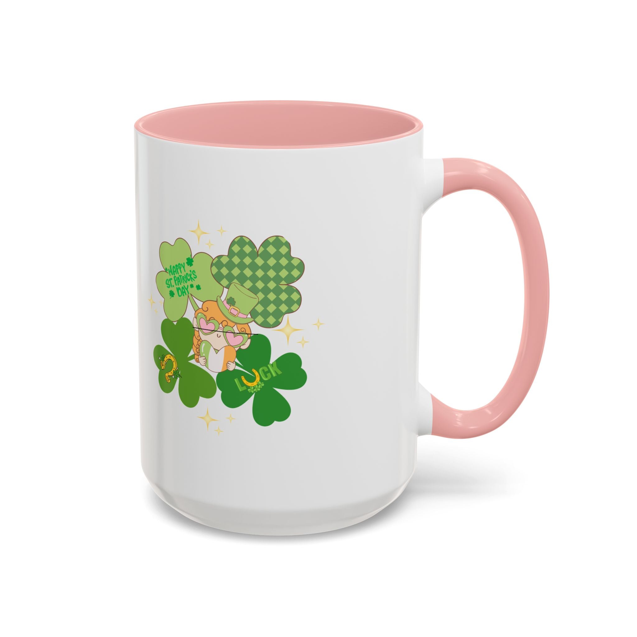Retro St. Paddy's Day Accent Coffee Mug - 11oz & 15oz