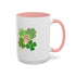 Retro St. Paddy's Day Accent Coffee Mug - 11oz & 15oz