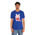 V-Day BunnyUnisex Jersey Short Sleeve Tee