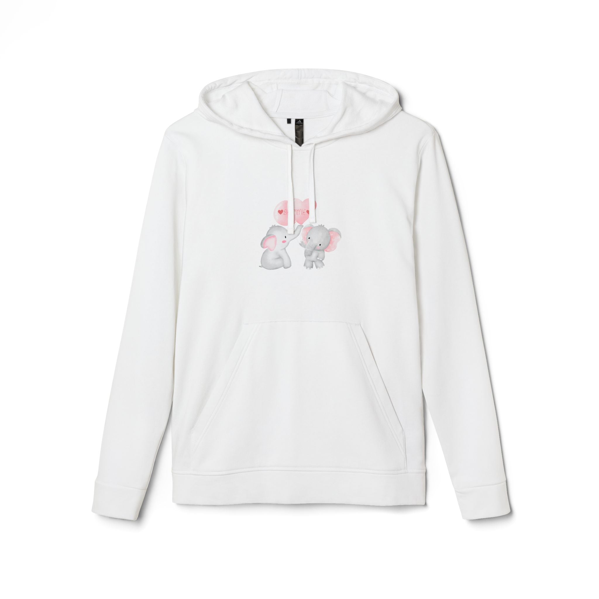 Be Mine Love Adidas Unisex Fleece Hoodie