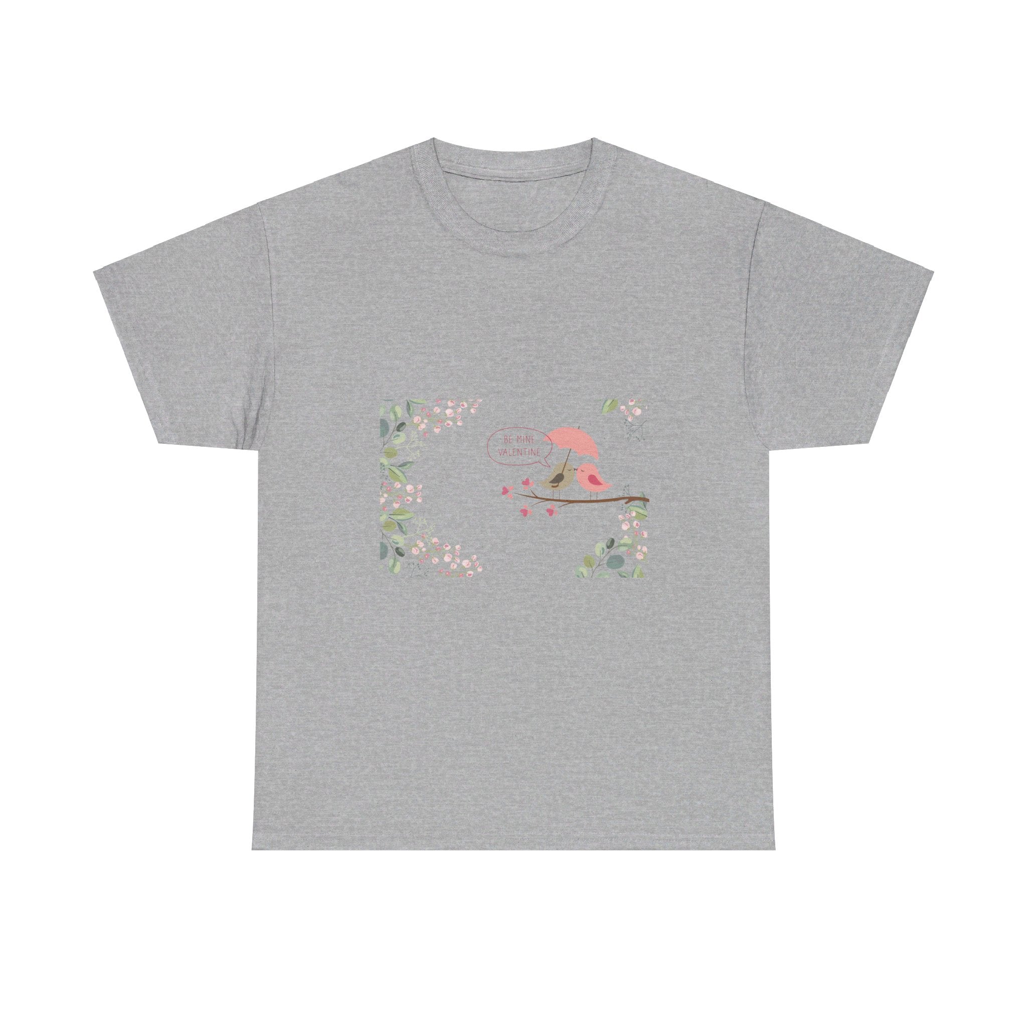 Happy Valentine's Day Lovers Unisex Heavy Cotton Tee