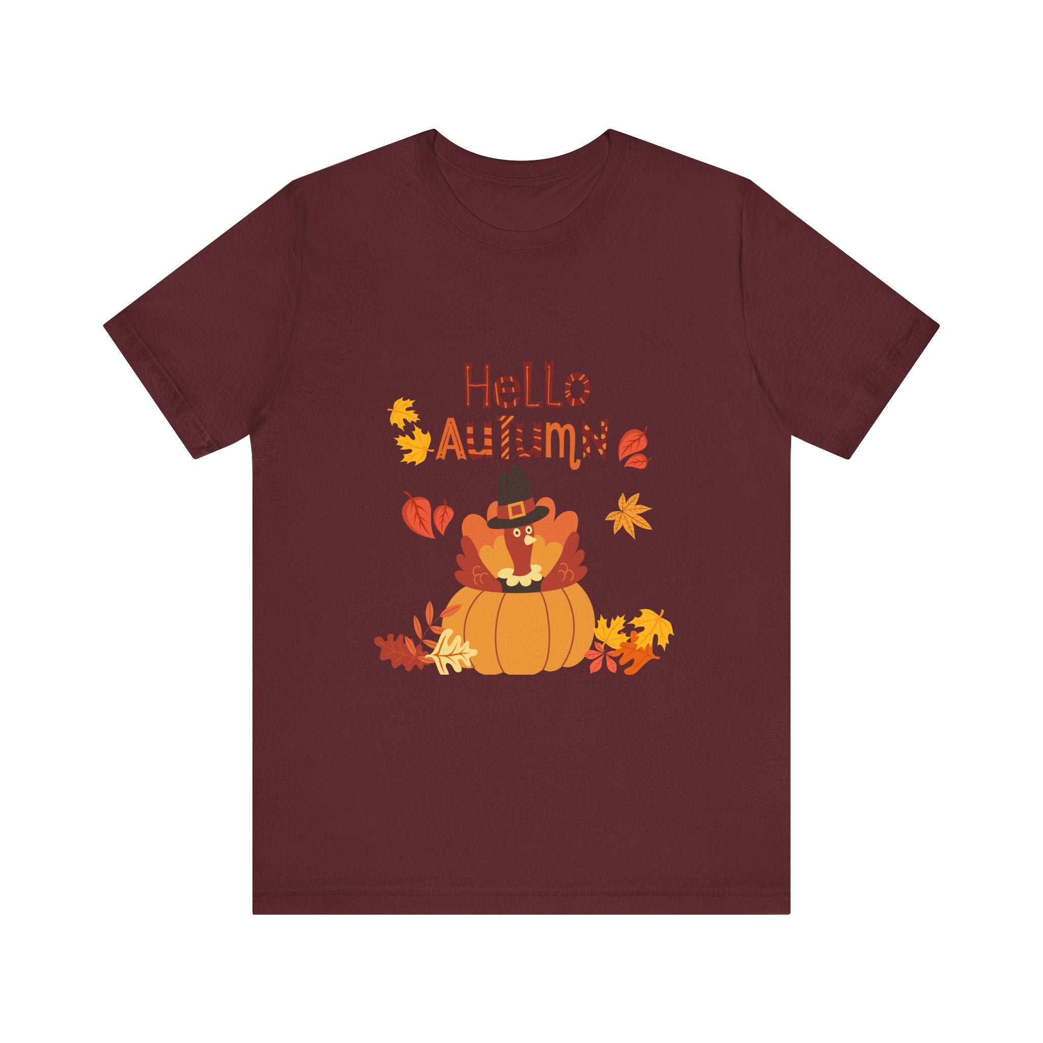 Hello Autumn Unisex Jersey Short Sleeve Tee