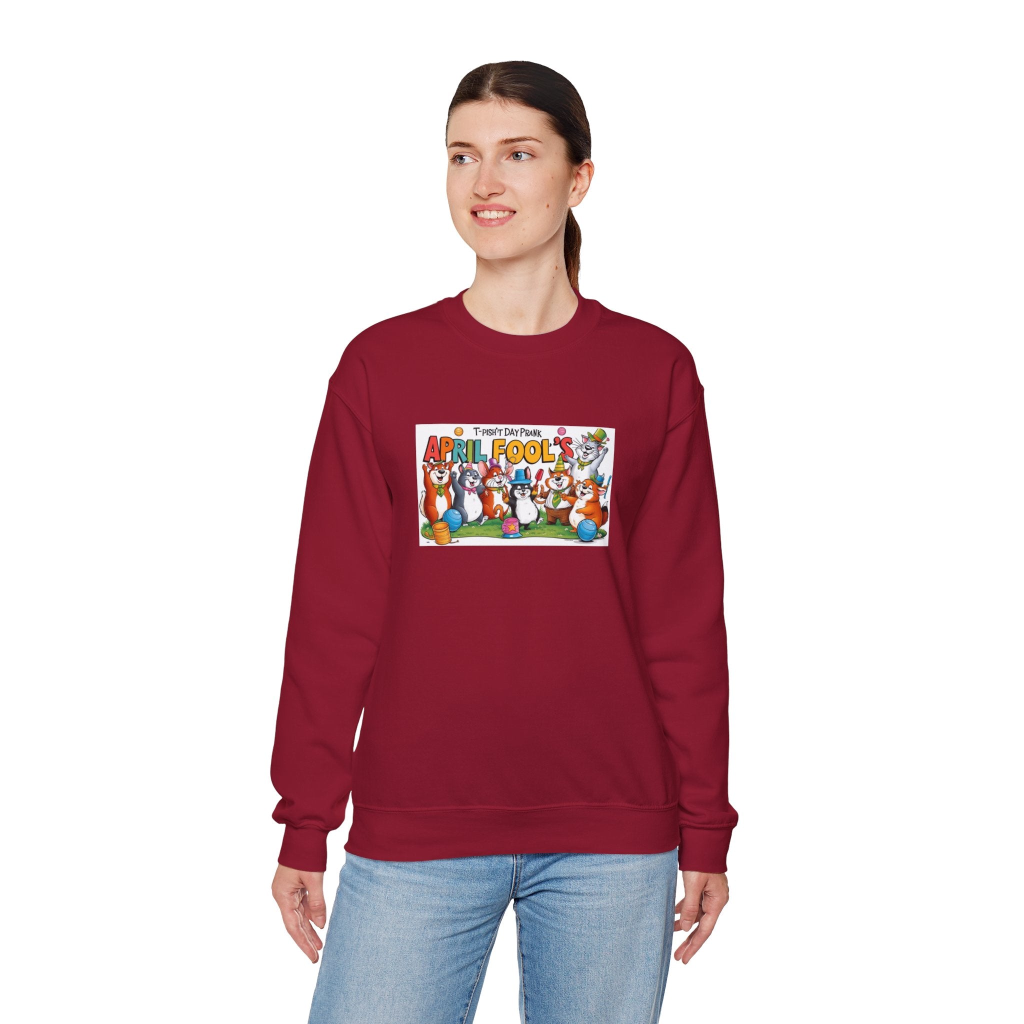 T-Pish'-T Day Prank Unisex Crewneck Sweatshirt