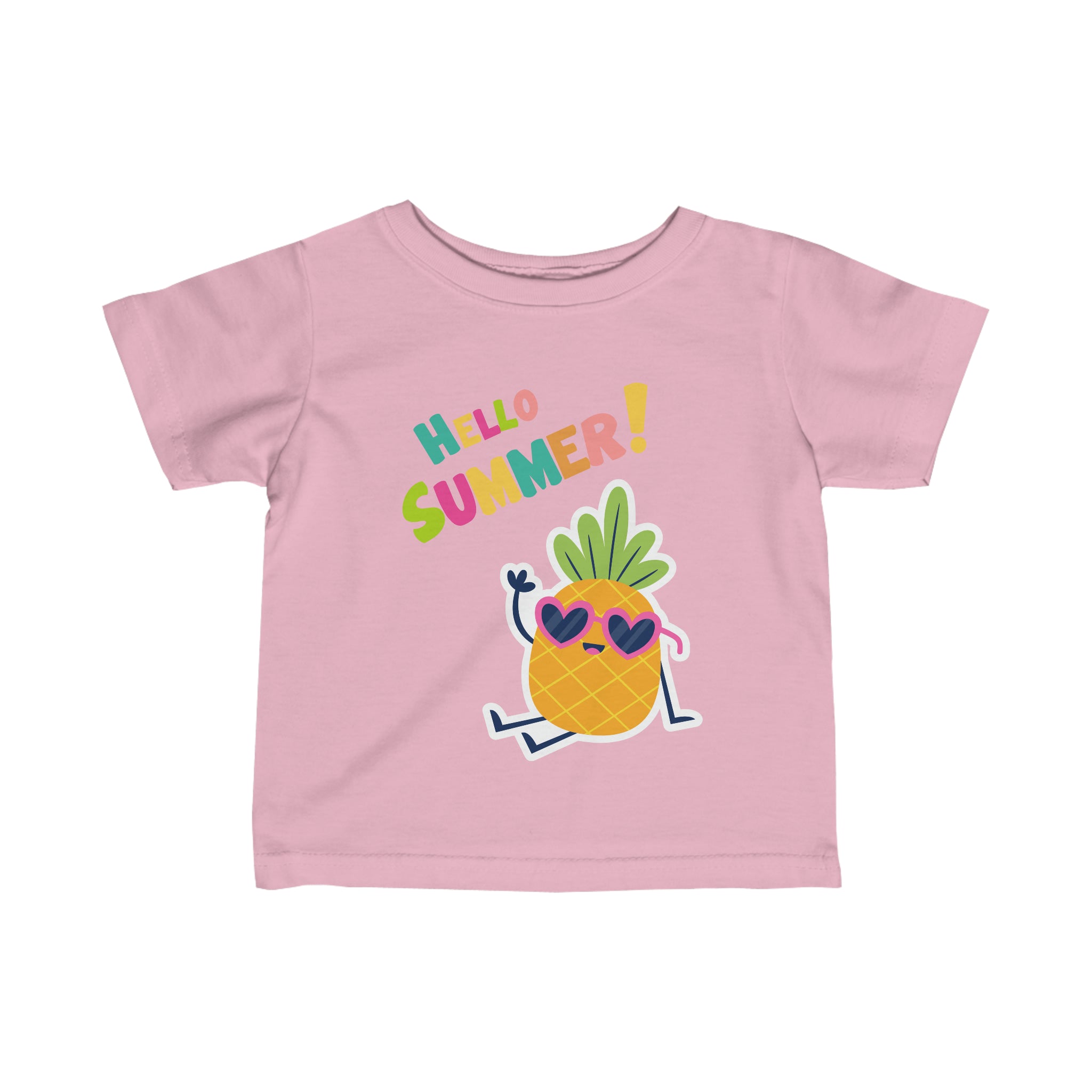 Hello Pineapple Summer Infant Fine Jersey Tee