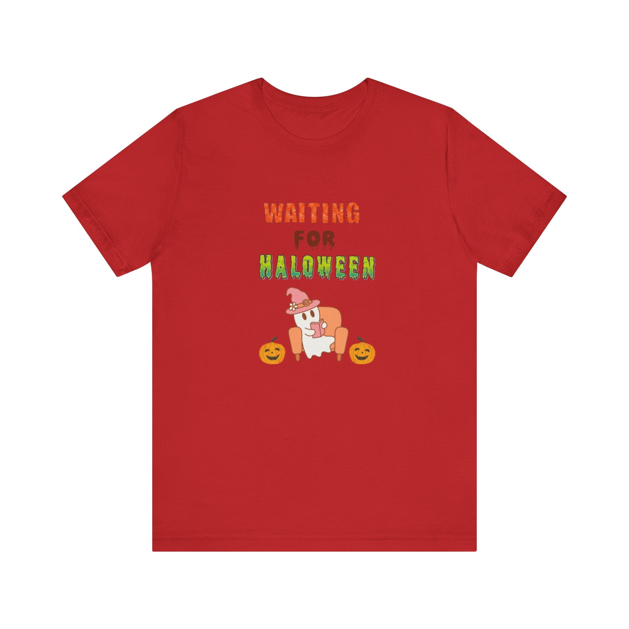 Waiting For Halloween Unisex Jersey Short Sleeve Tee
