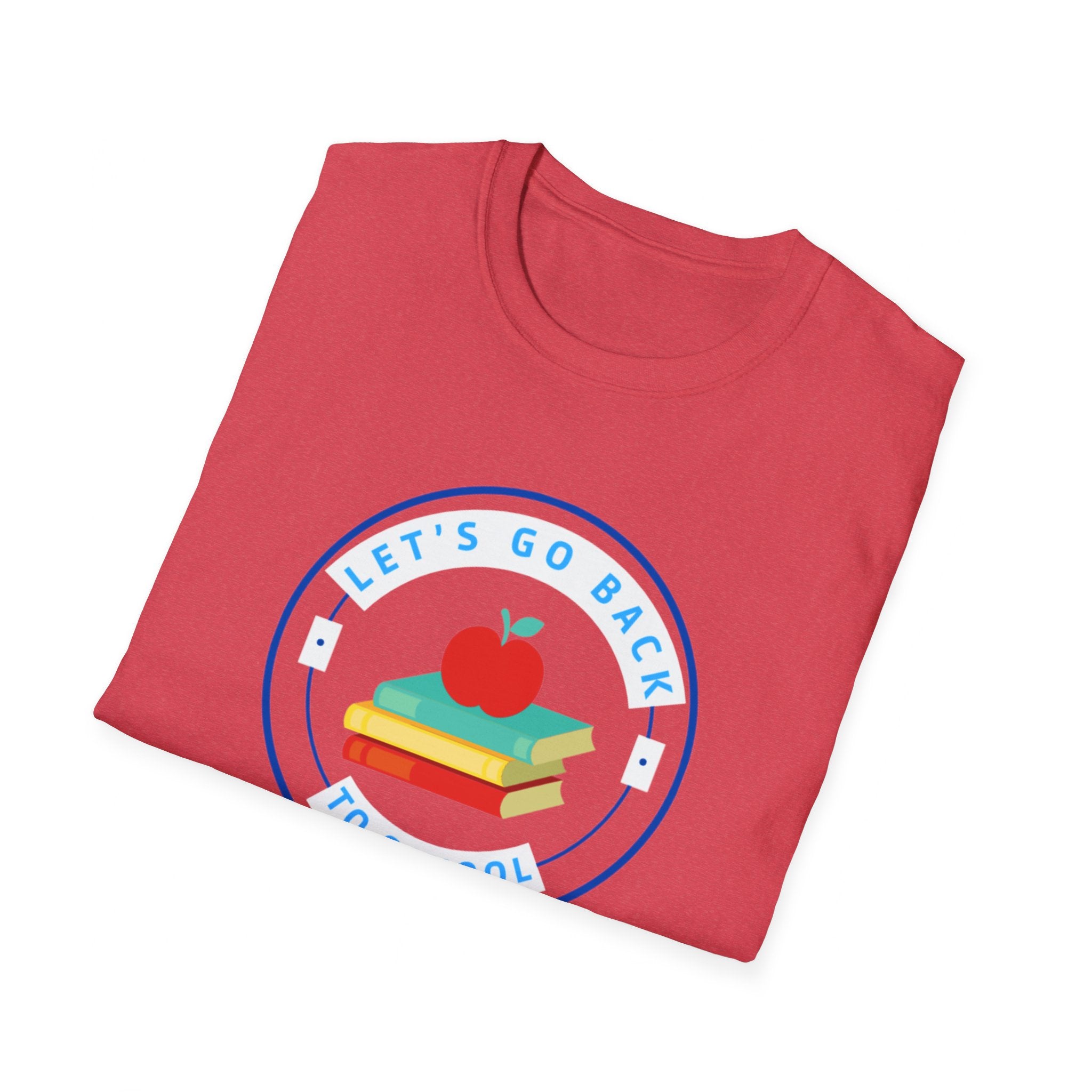 Let's Go Back To School Unisex Softstyle T-Shirt