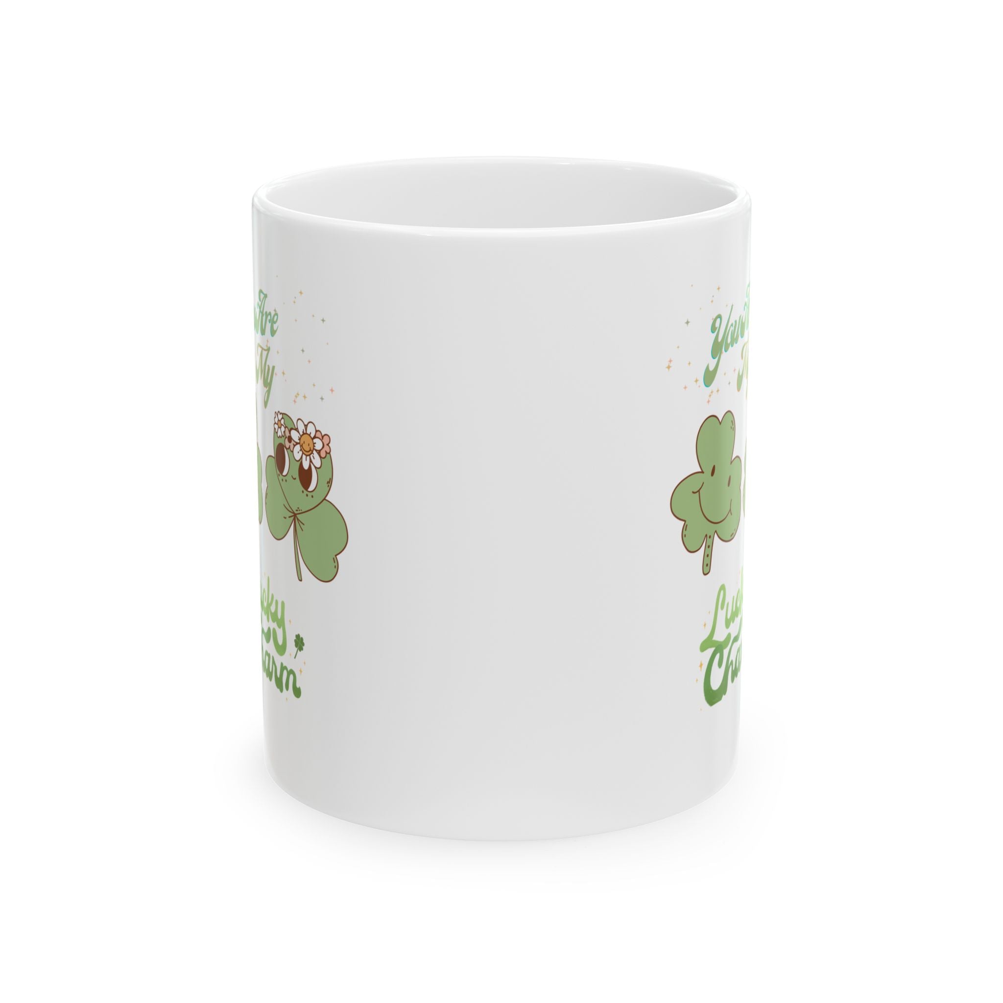 You're My Lucky Charm Ceramic Mug - Perfect for St. Patrick's Day Celebrations