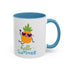 Hello Summer Fun Accent Coffee Mug (11, 15oz)