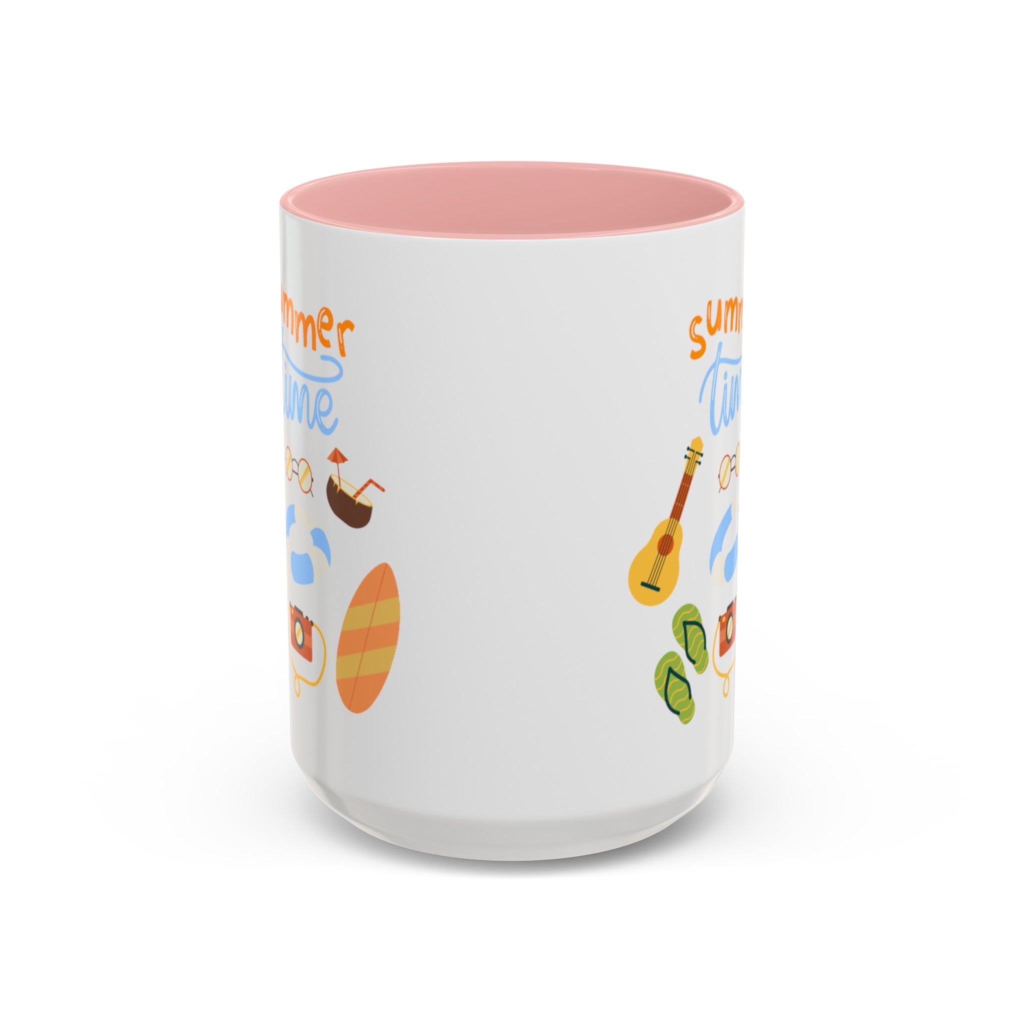 Summertime Fun Accent Coffee Mug (11, 15oz)