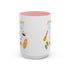 Summertime Fun Accent Coffee Mug (11, 15oz)