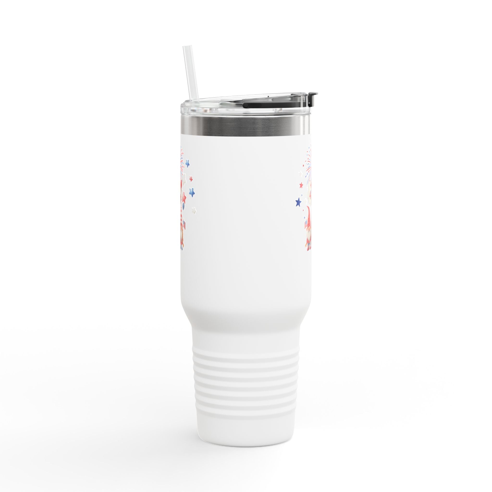 Gnome 4th of July Insulated Travel Mug - 40oz,