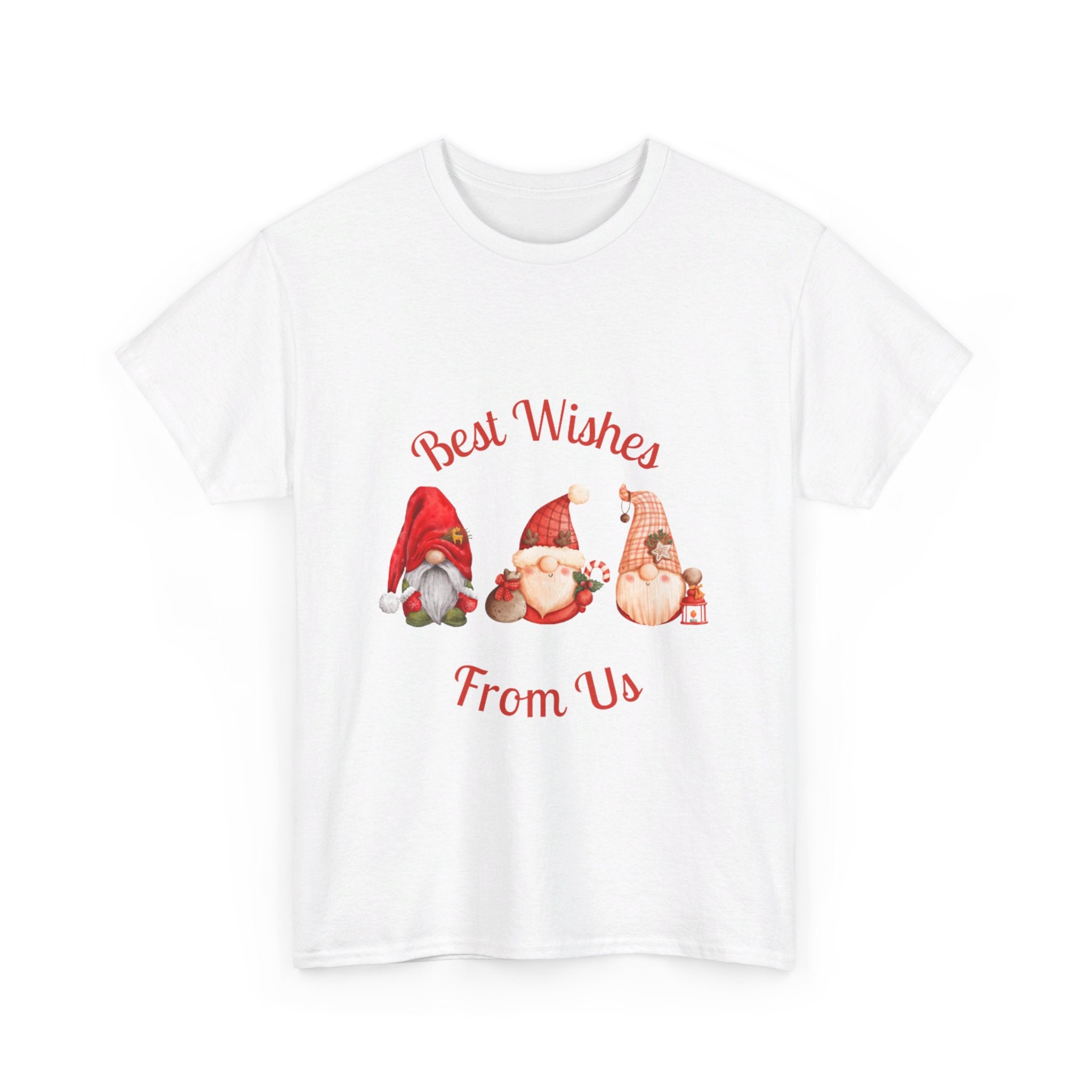 Gnome Best Wishes Unisex Heavy Cotton Tee
