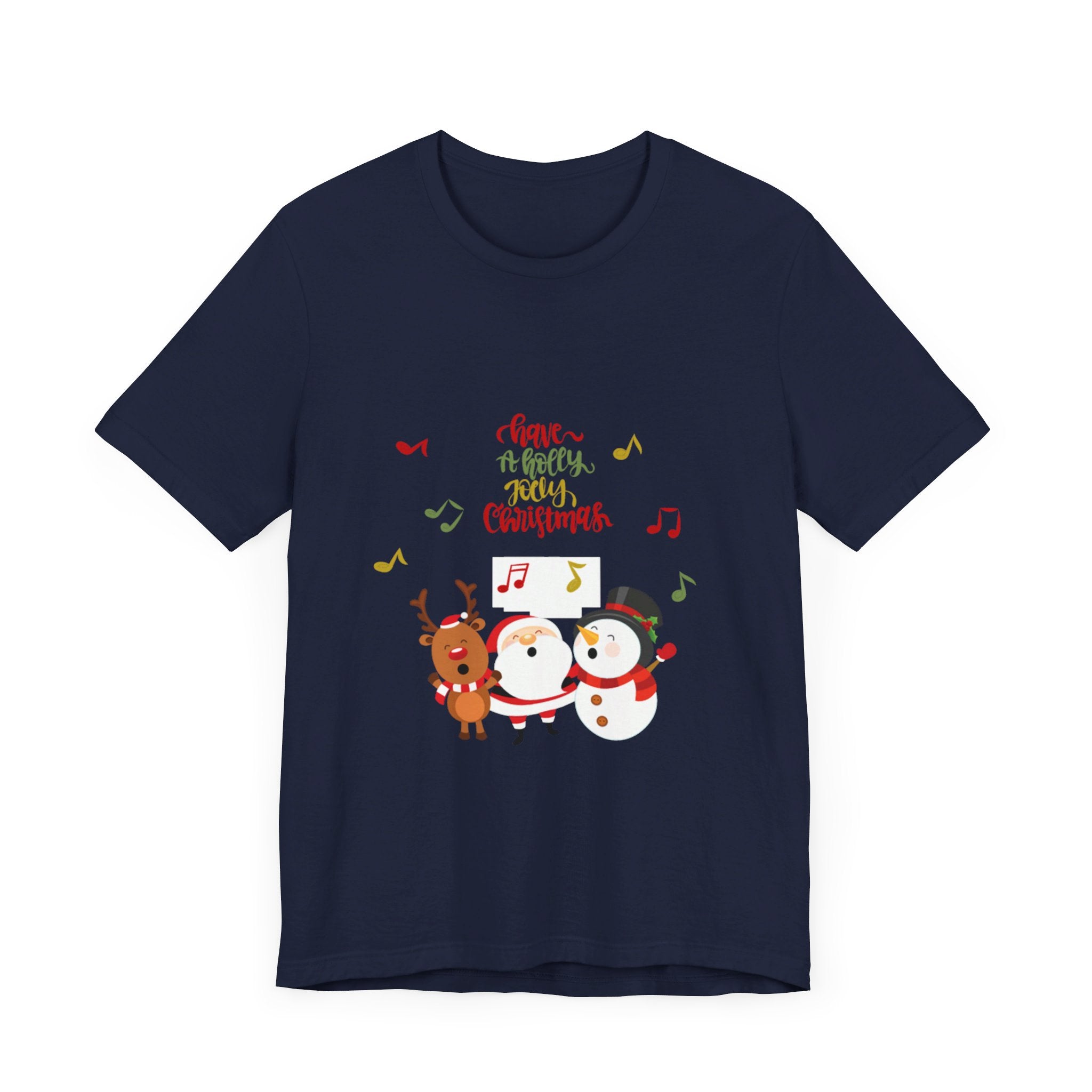 Have A Holly Jolly Christmas Unisex Jersey Short Sleeve Tee