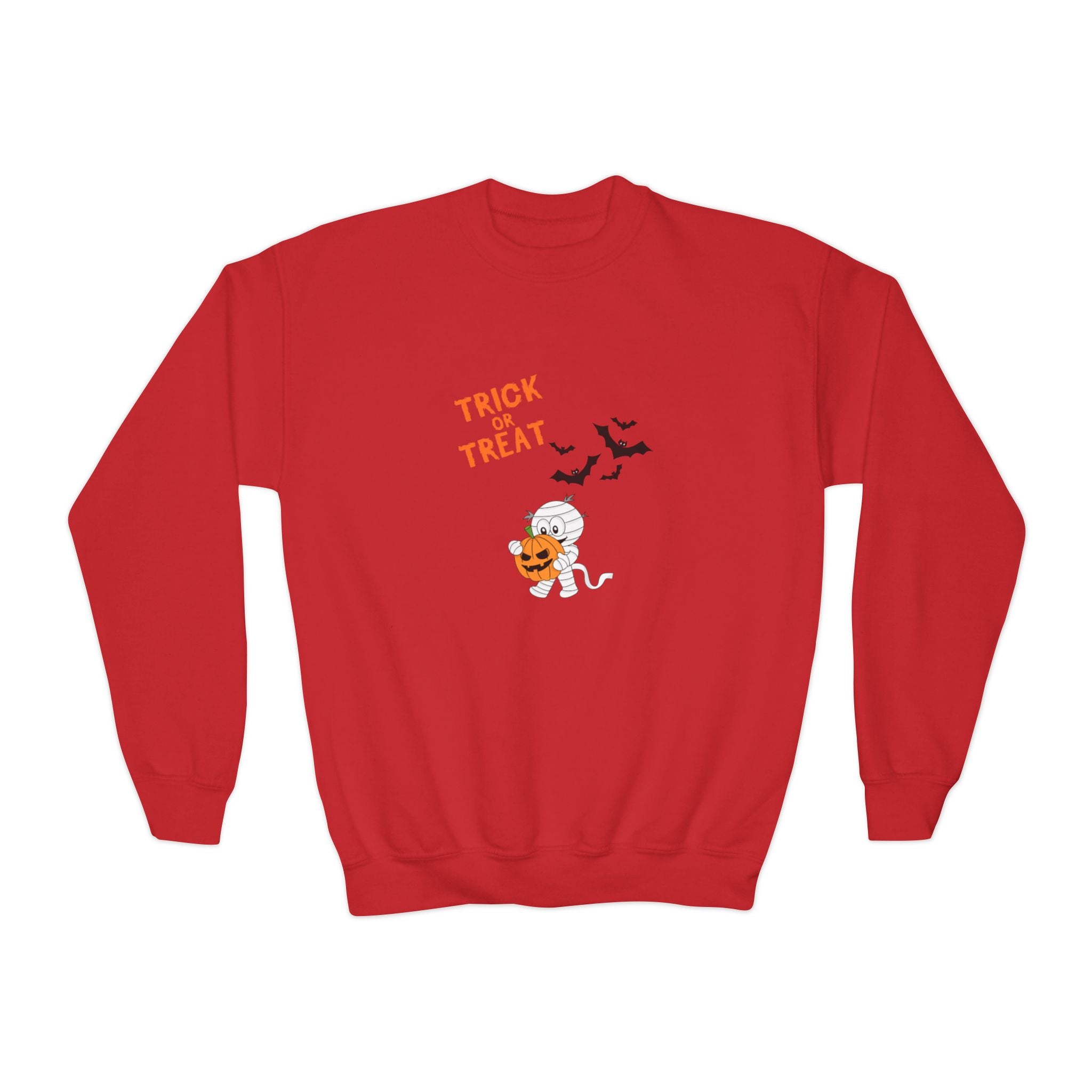 Merry Halloween Youth Crewneck Sweatshirt