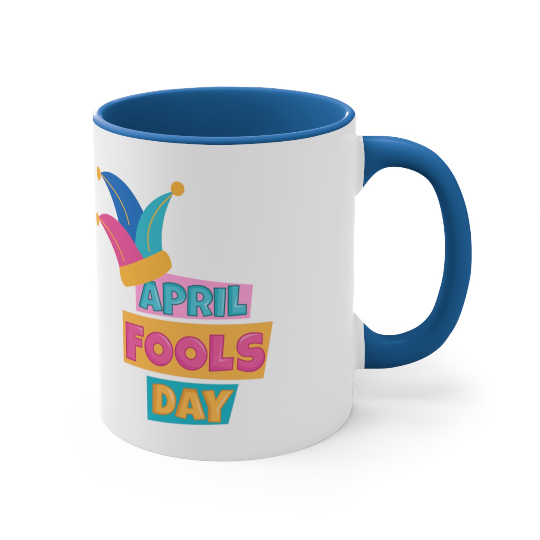 All Fool's Day Accent Coffee Mug, 11oz