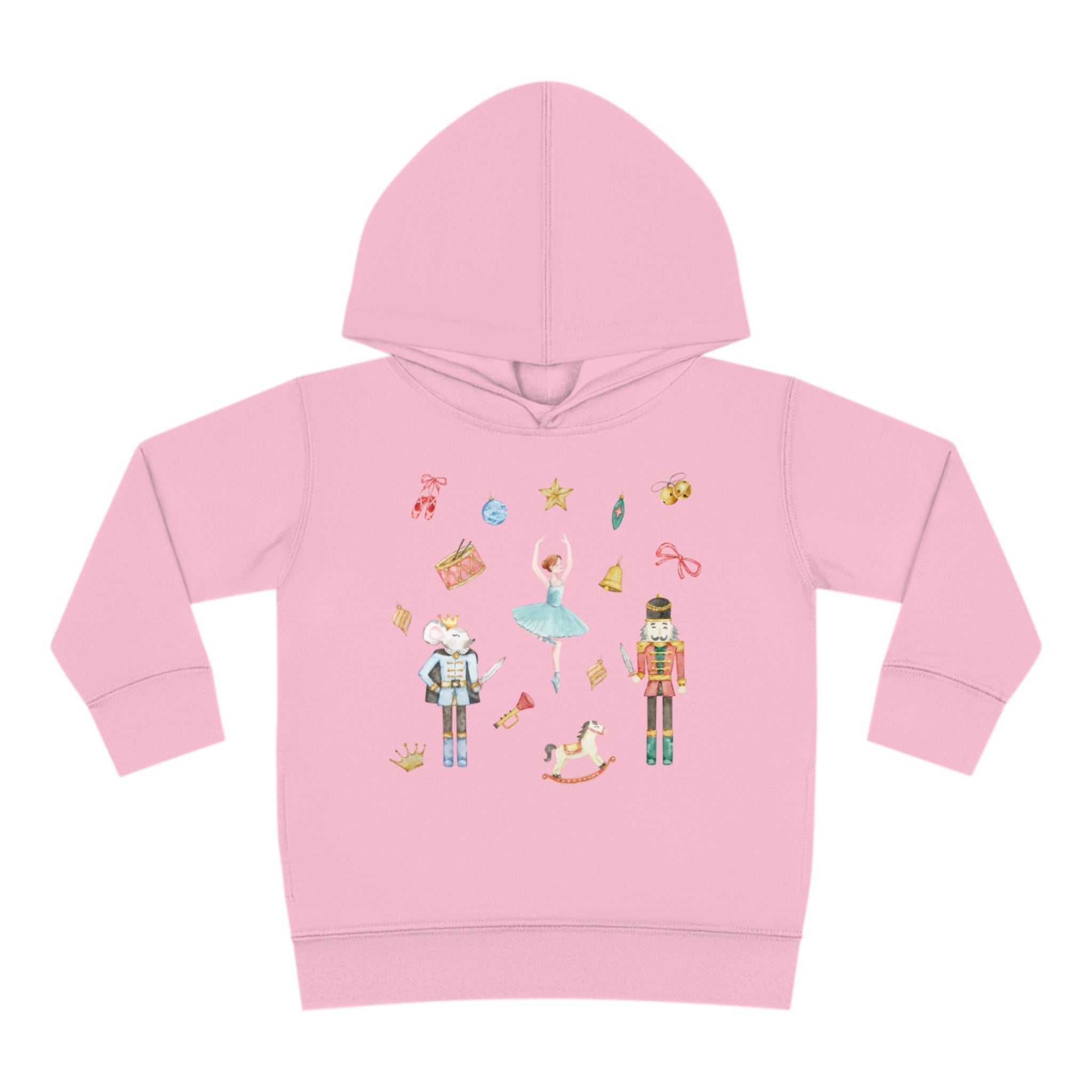 Nutcracker Toddler Pullover Fleece Hoodie