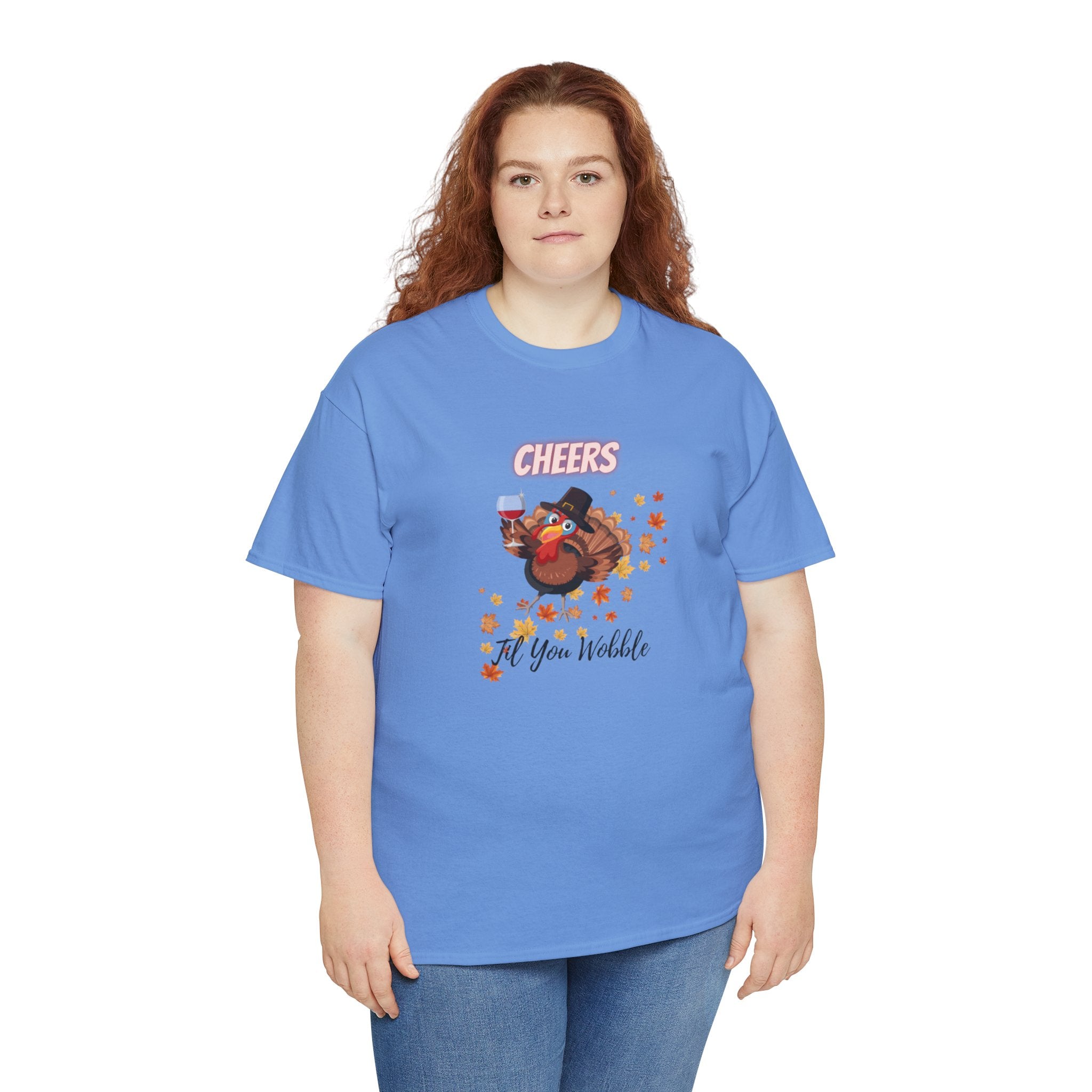 Cheers Til You Wobble Unisex Heavy Cotton Tee