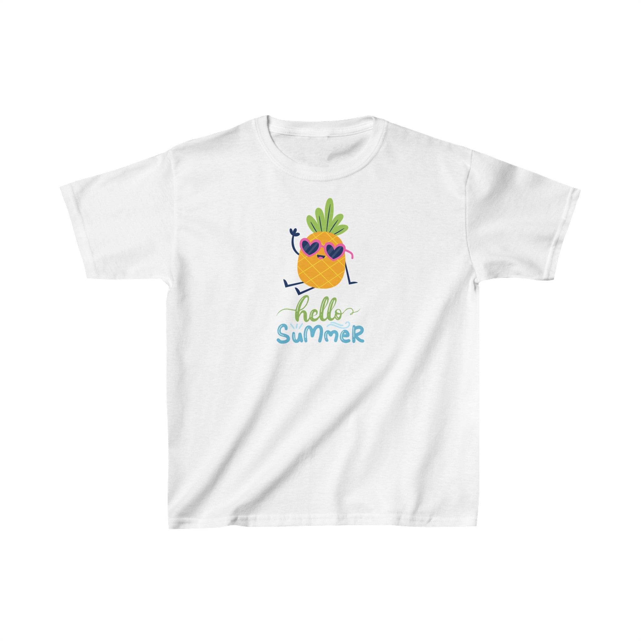 Hello Summer Fun Kids Heavy Cotton™ Tee