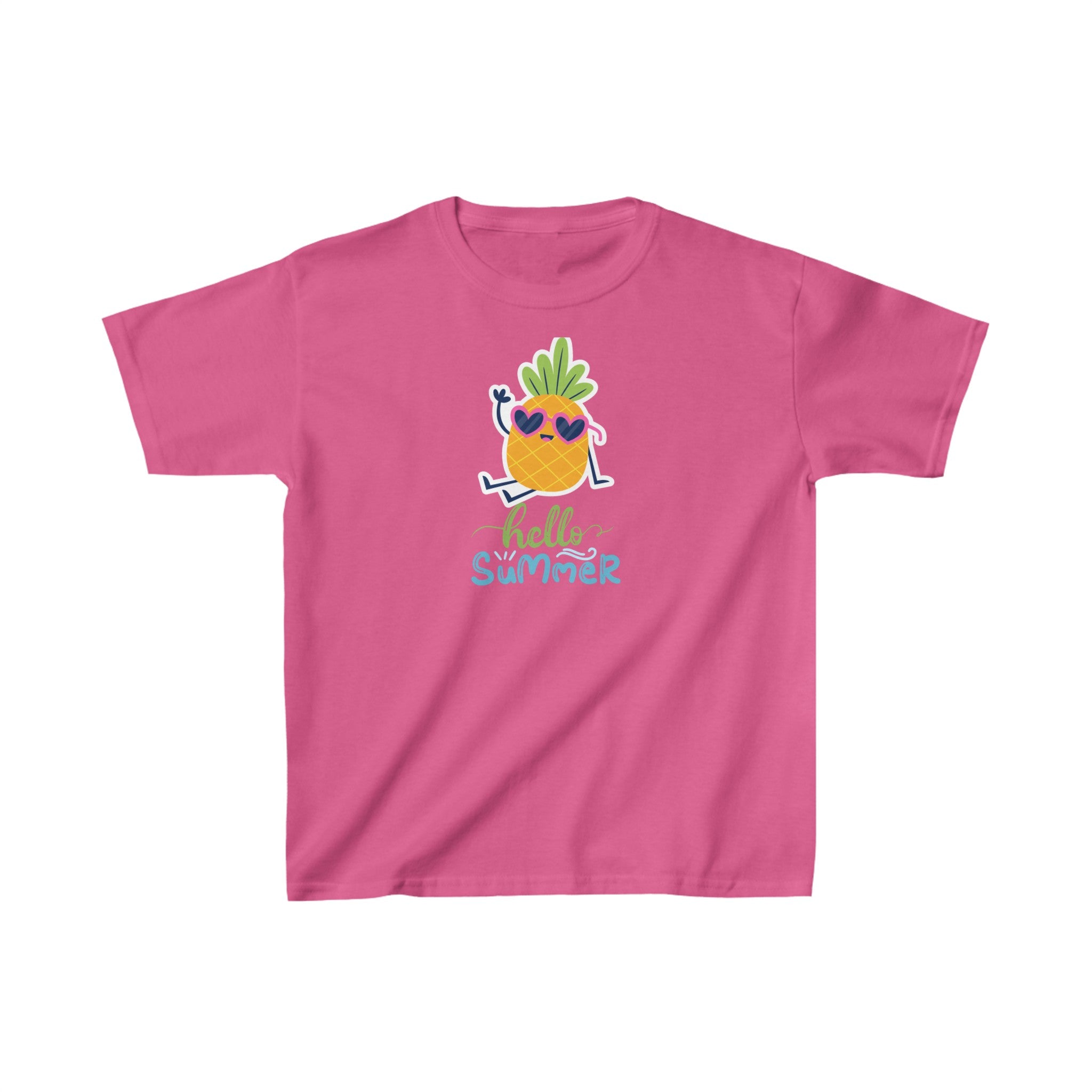 Hello Summer Fun Kids Heavy Cotton™ Tee