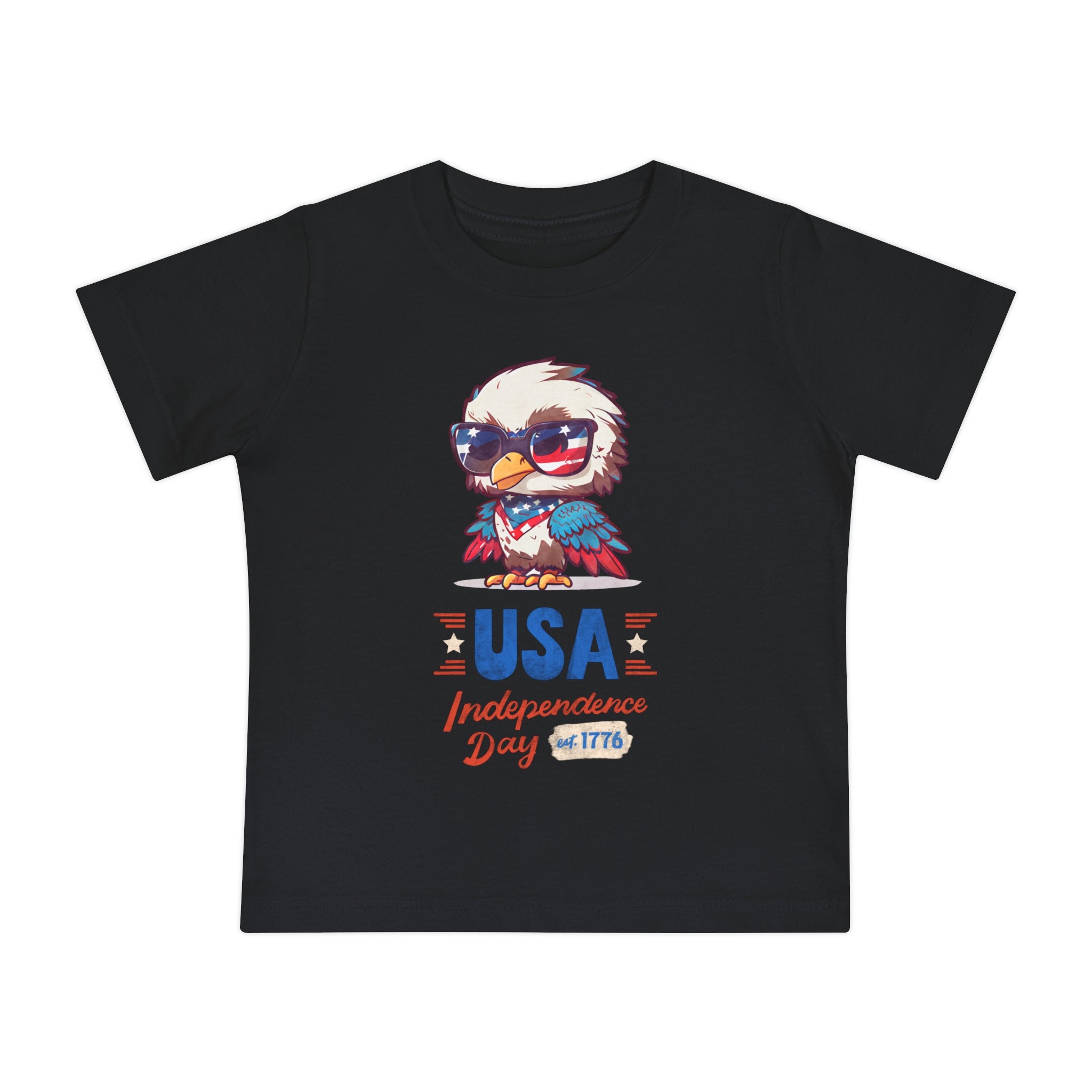 USA Independence Day Baby Short Sleeve T-Shirt