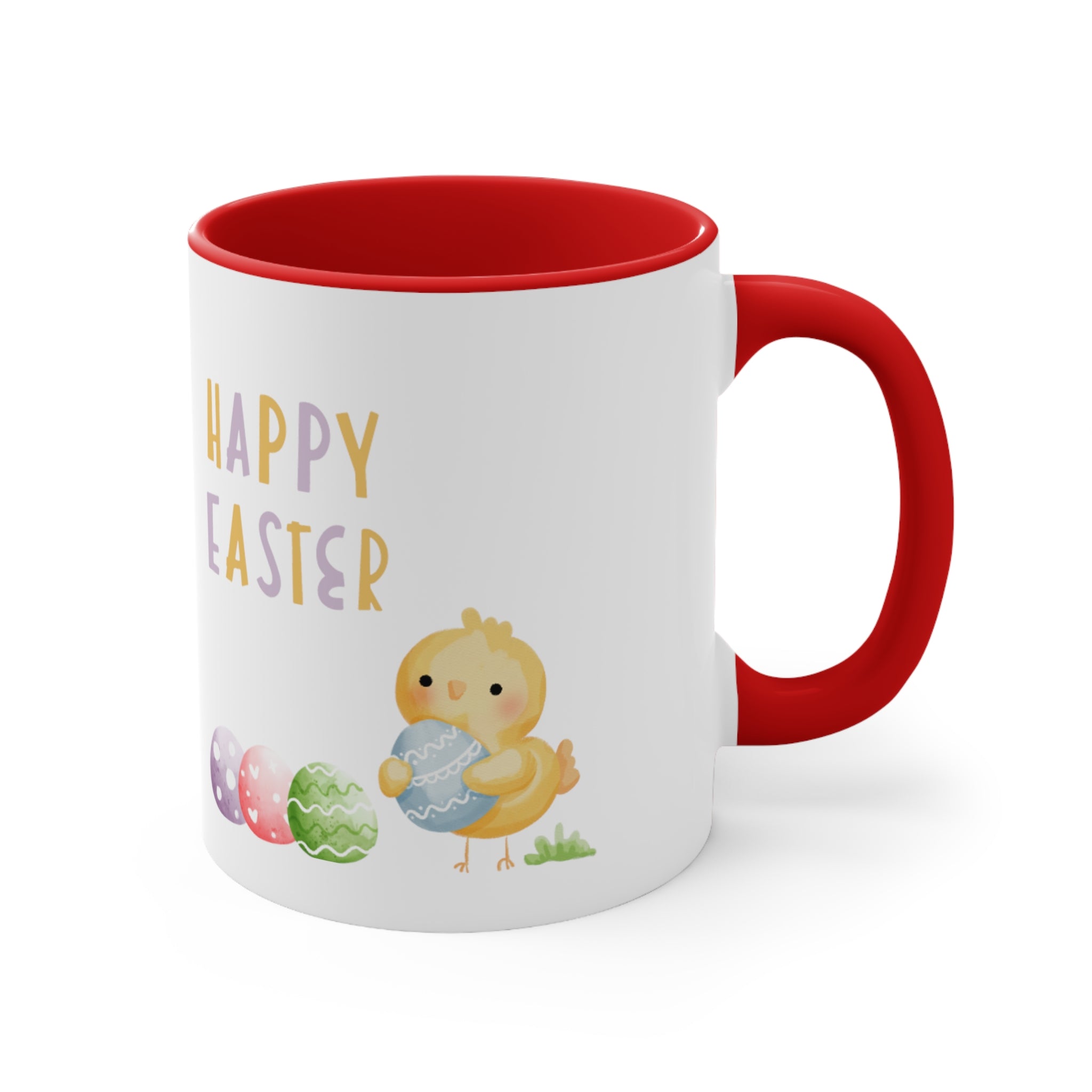 Wishing You A Happy Easter Accent Coffee Mug, 11oz