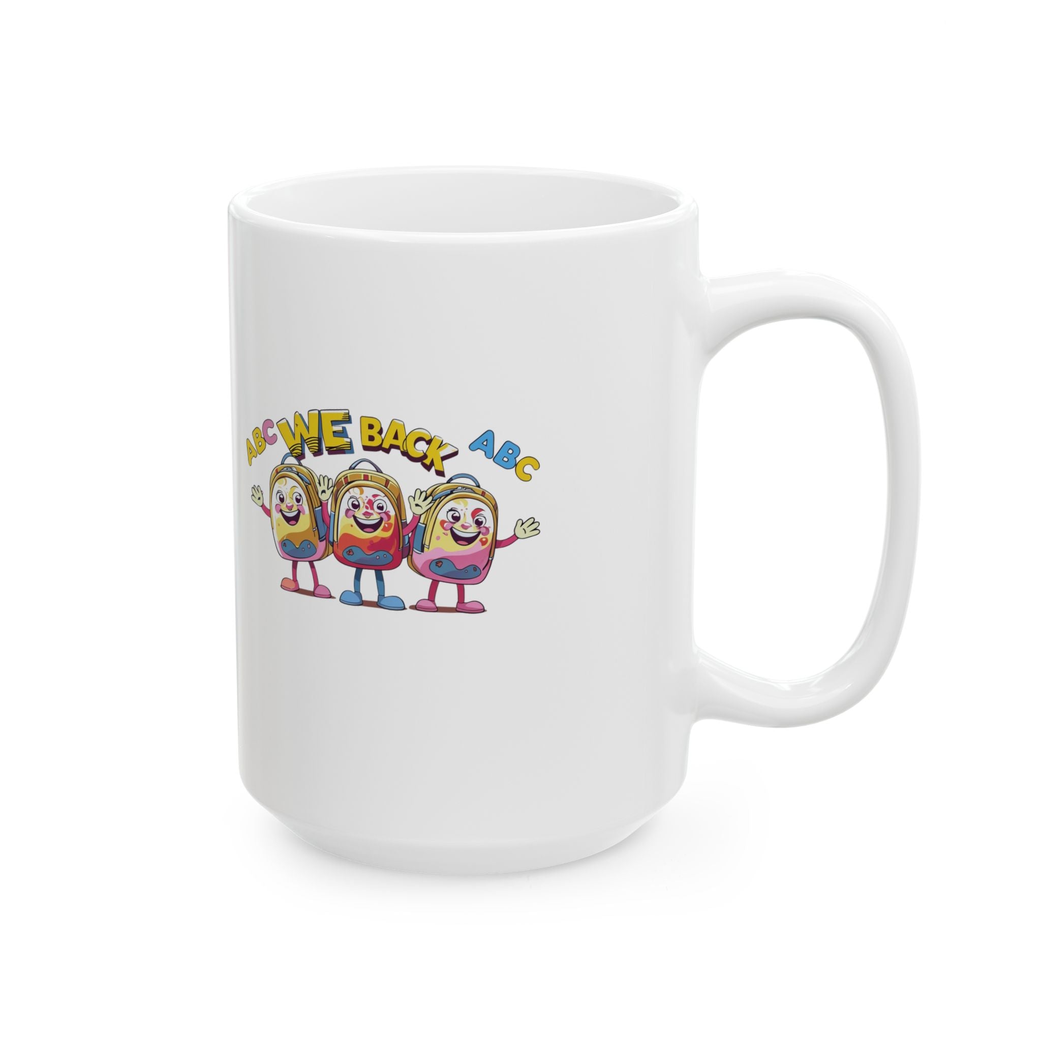 We Back Ceramic Mug