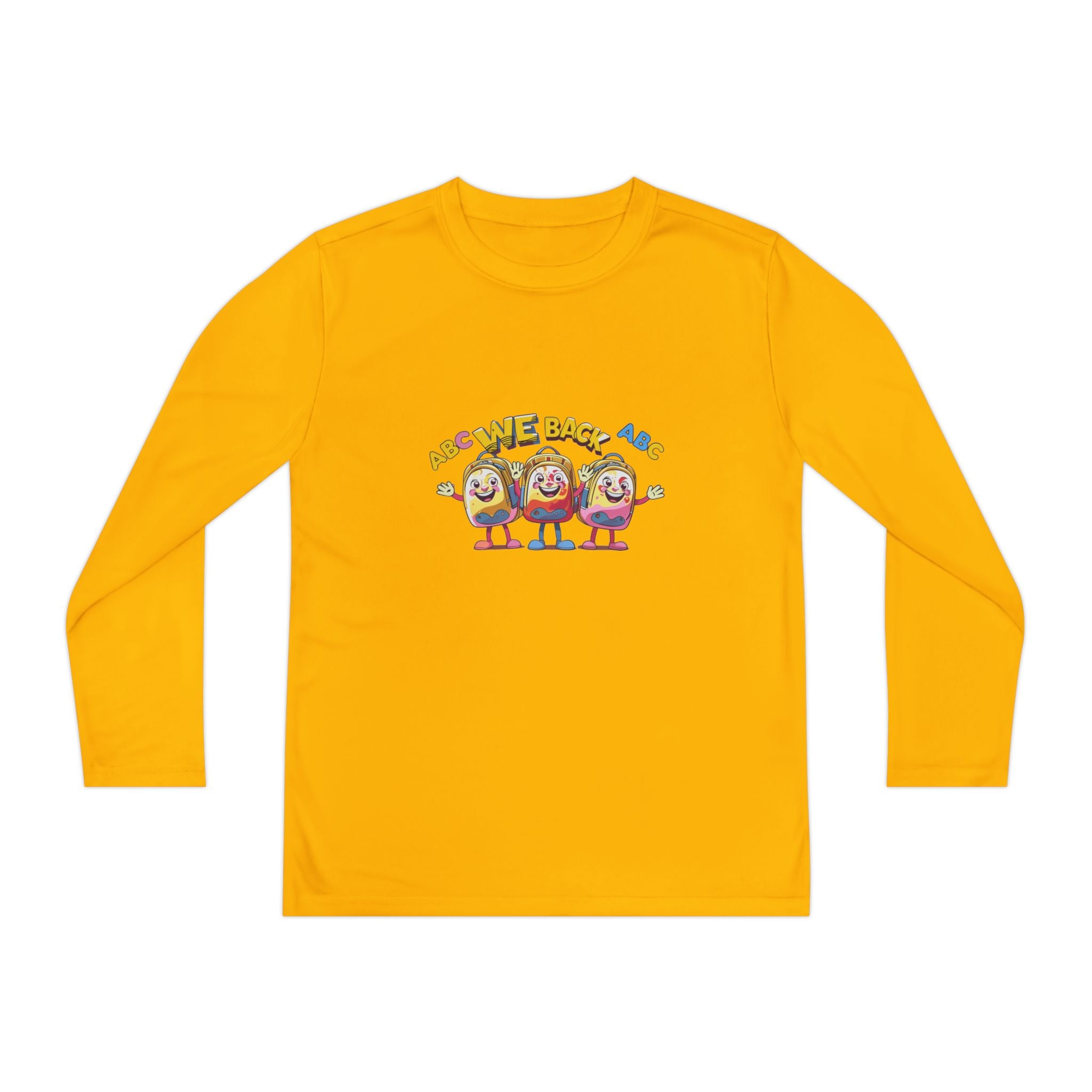 We Back Youth Long Sleeve Competitor Tee