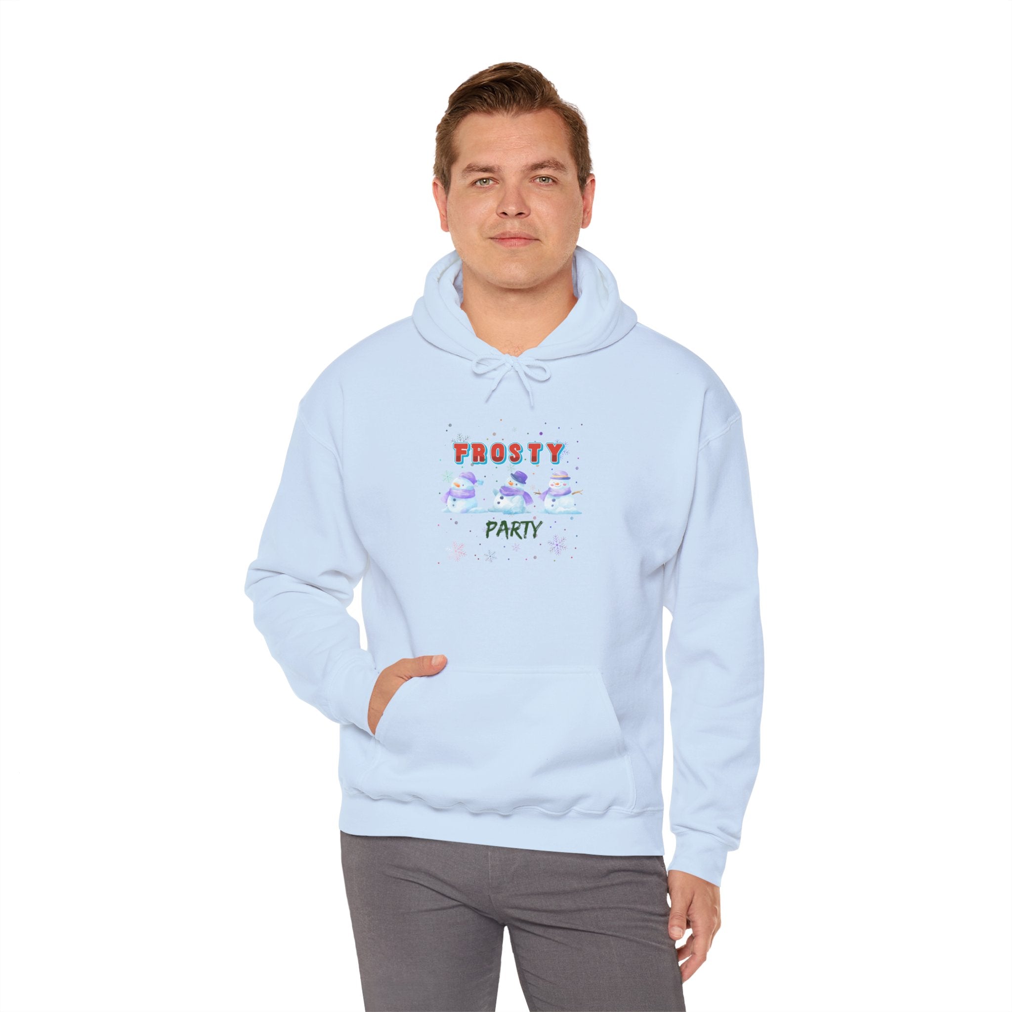 Frosty Party Unisex Heavy Blend™ Hooded Sweatshirt