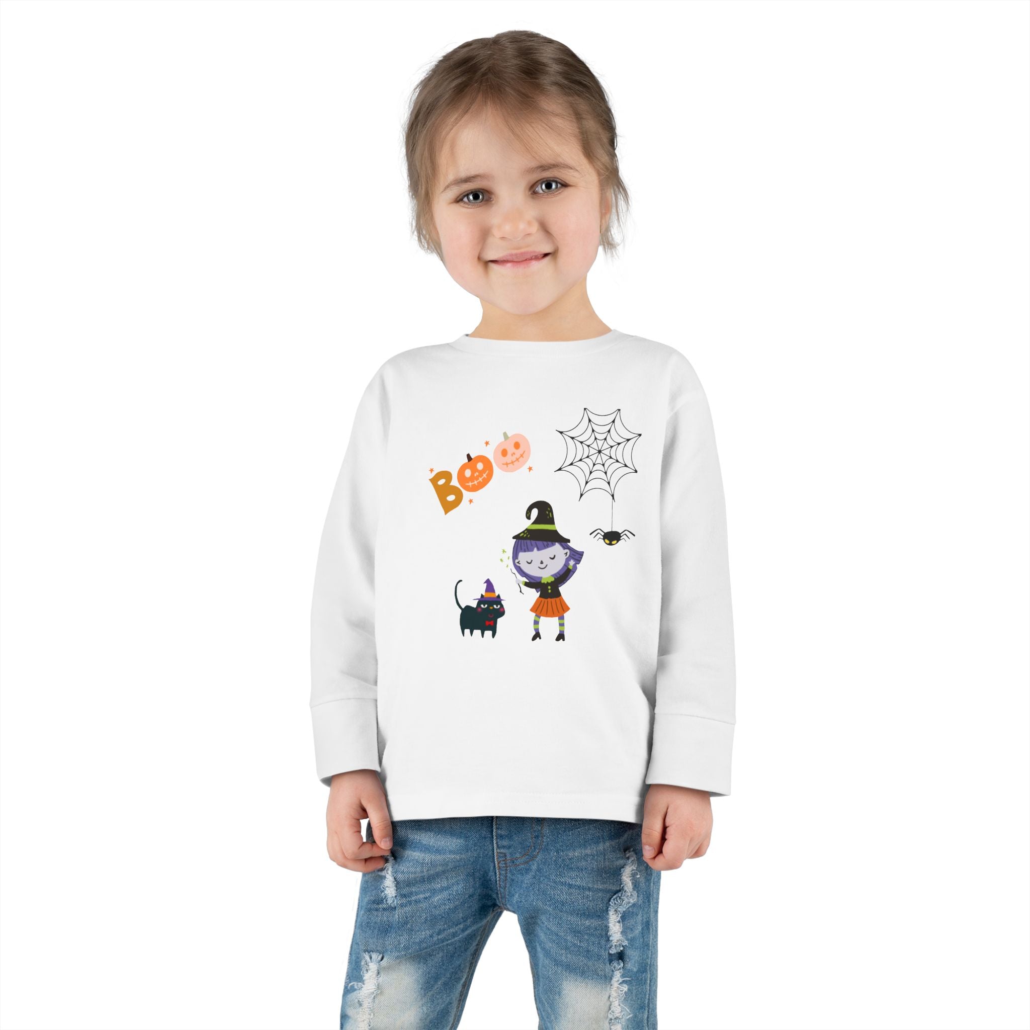 Boo Party Toddler Long Sleeve Tee