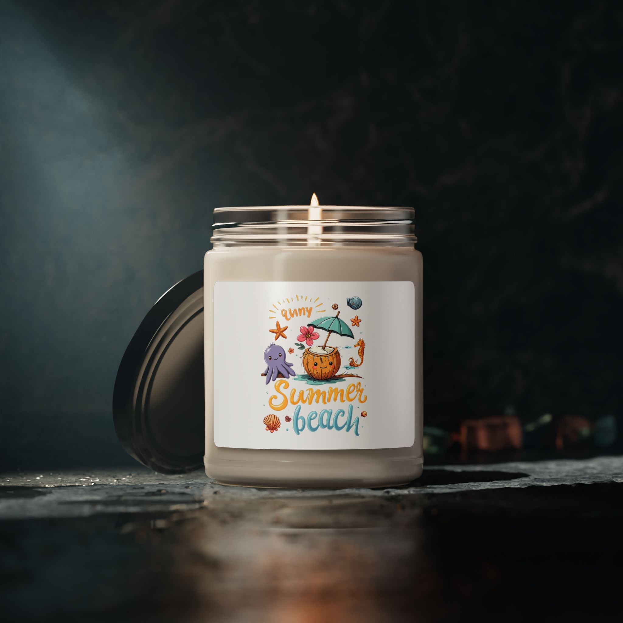 Sunny Summer Vibes Scented Soy Candle
