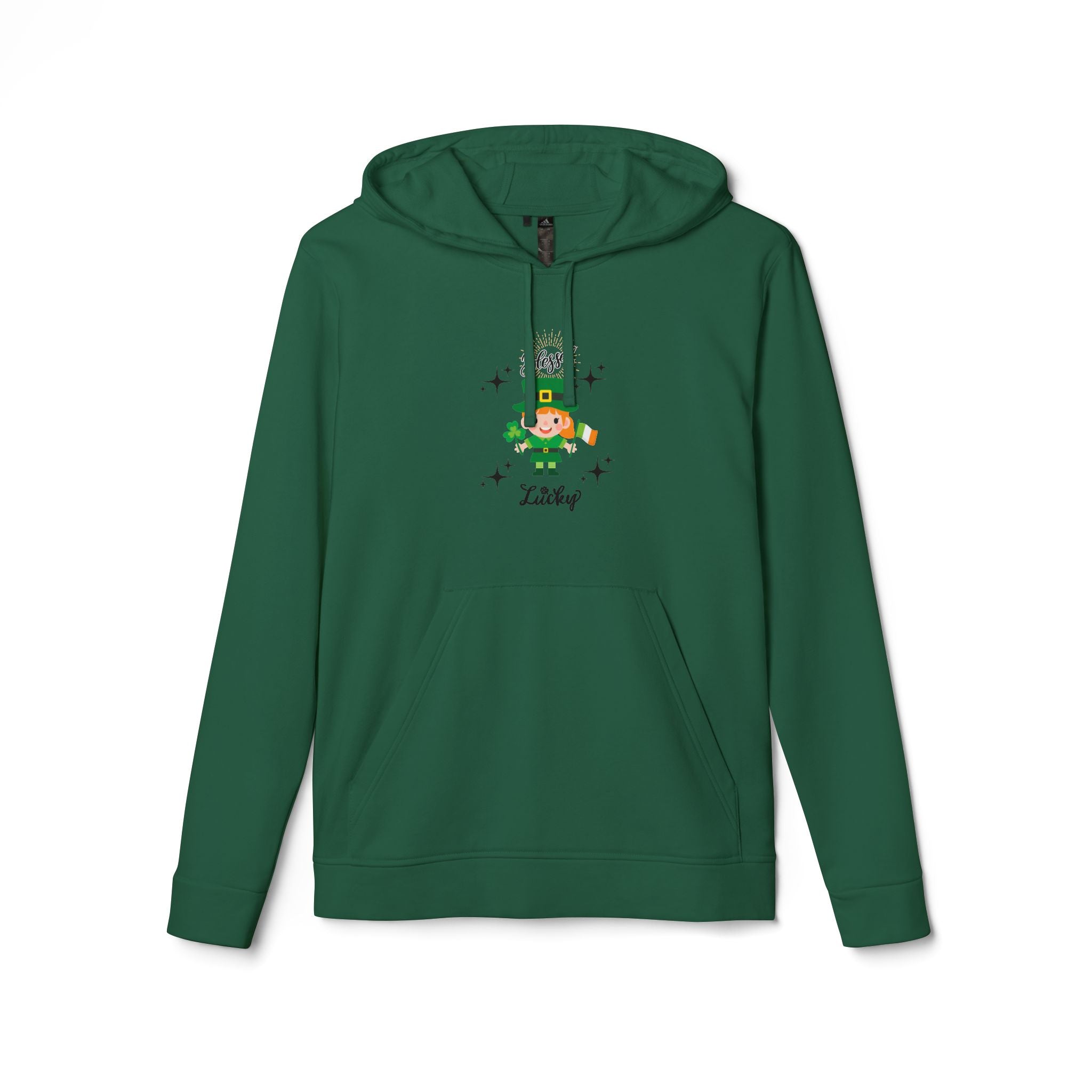 Blessed & Lucky Adidas Unisex Fleece Hoodie