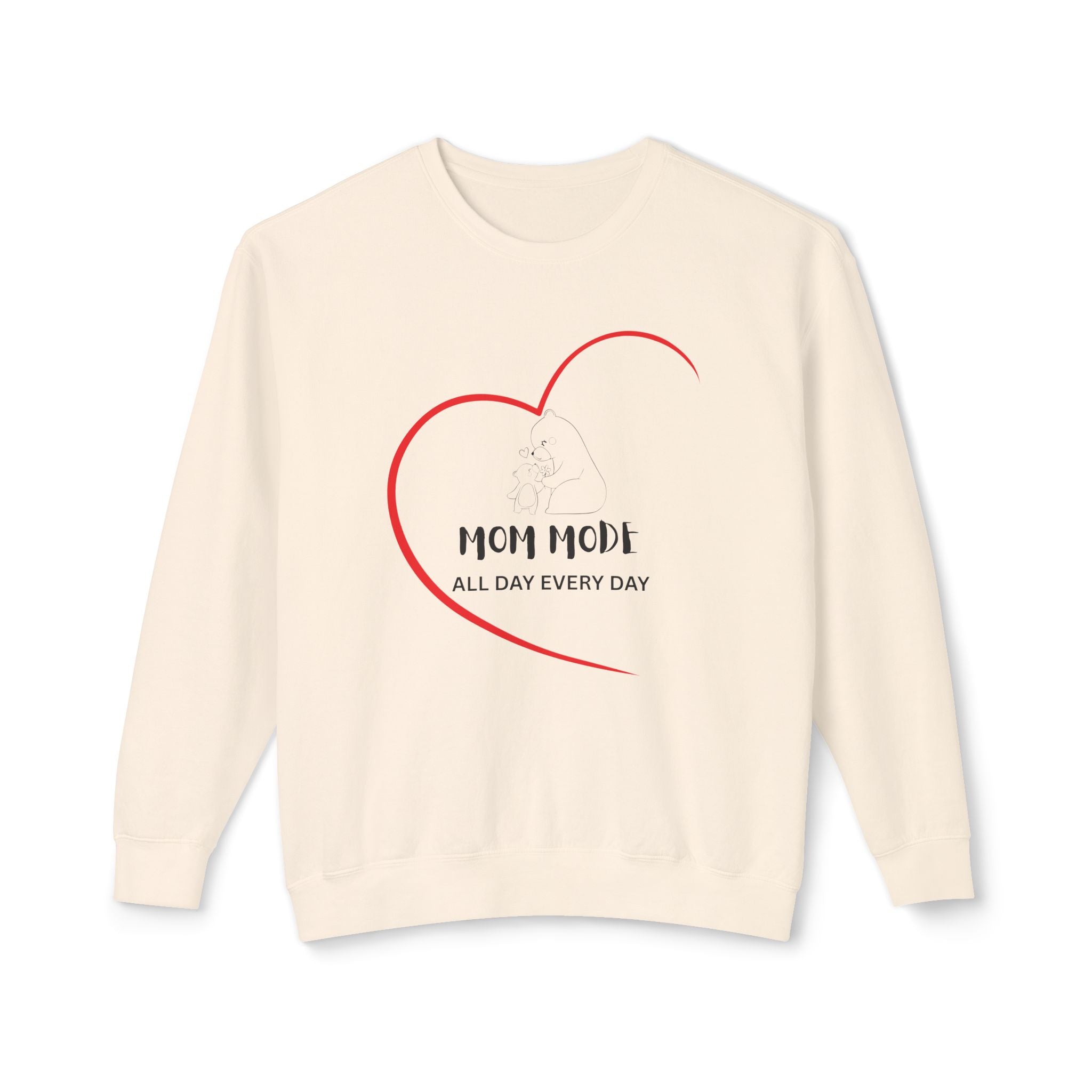 Mom Mode Lightweight Crewneck Sweatshirt