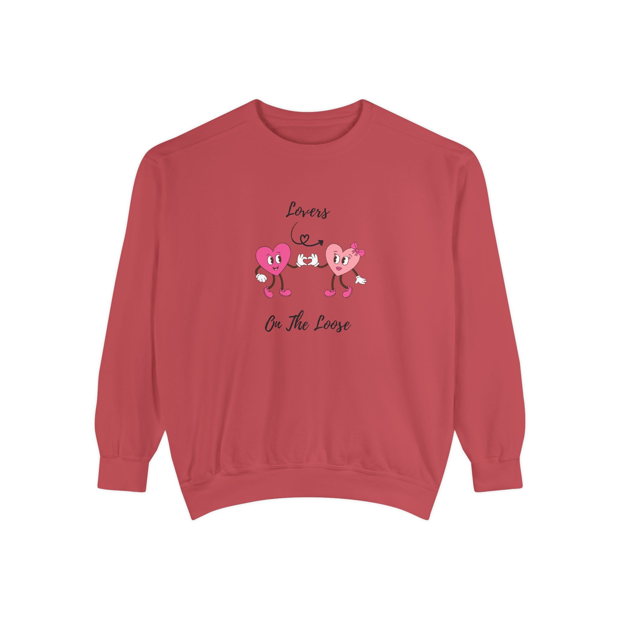 Lovers On The Loose Unisex Garment-Dyed Sweatshirt