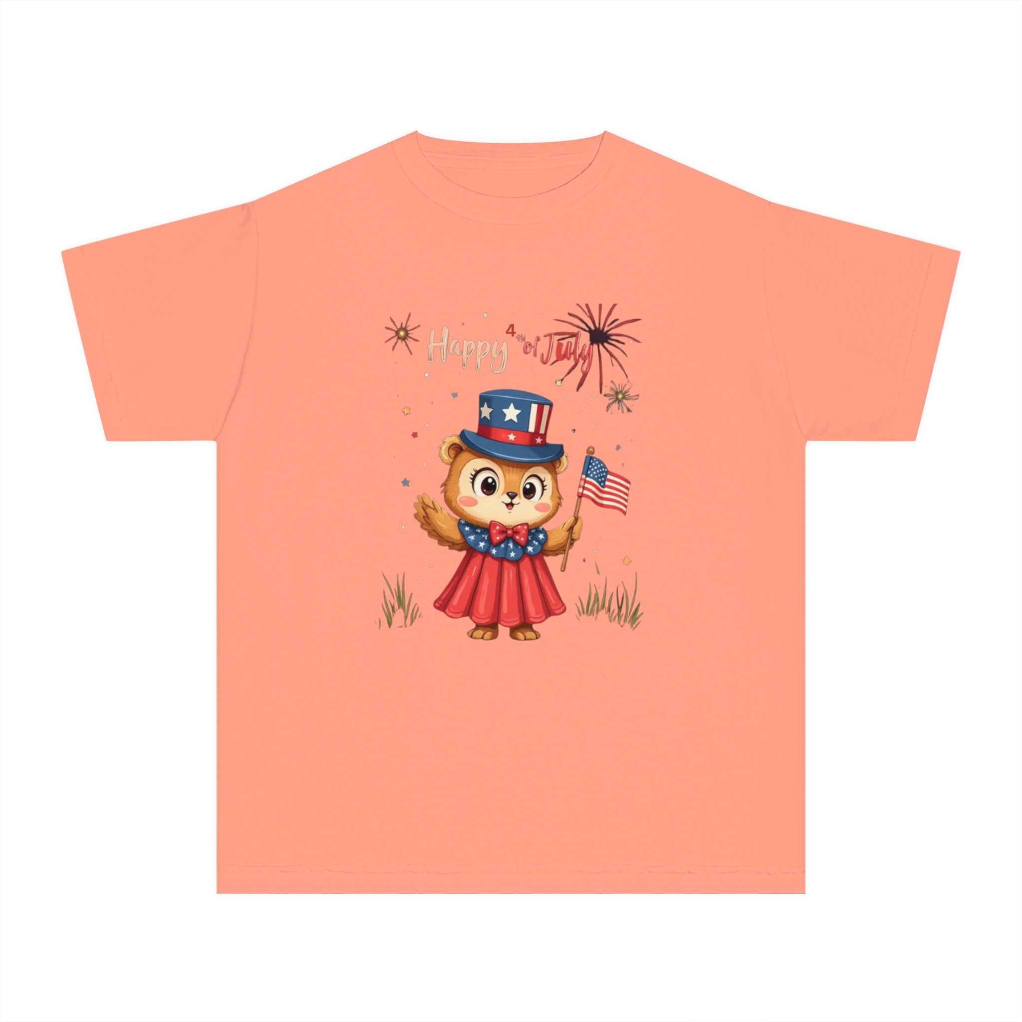 Happy Independence Day Youth Midweight Tee
