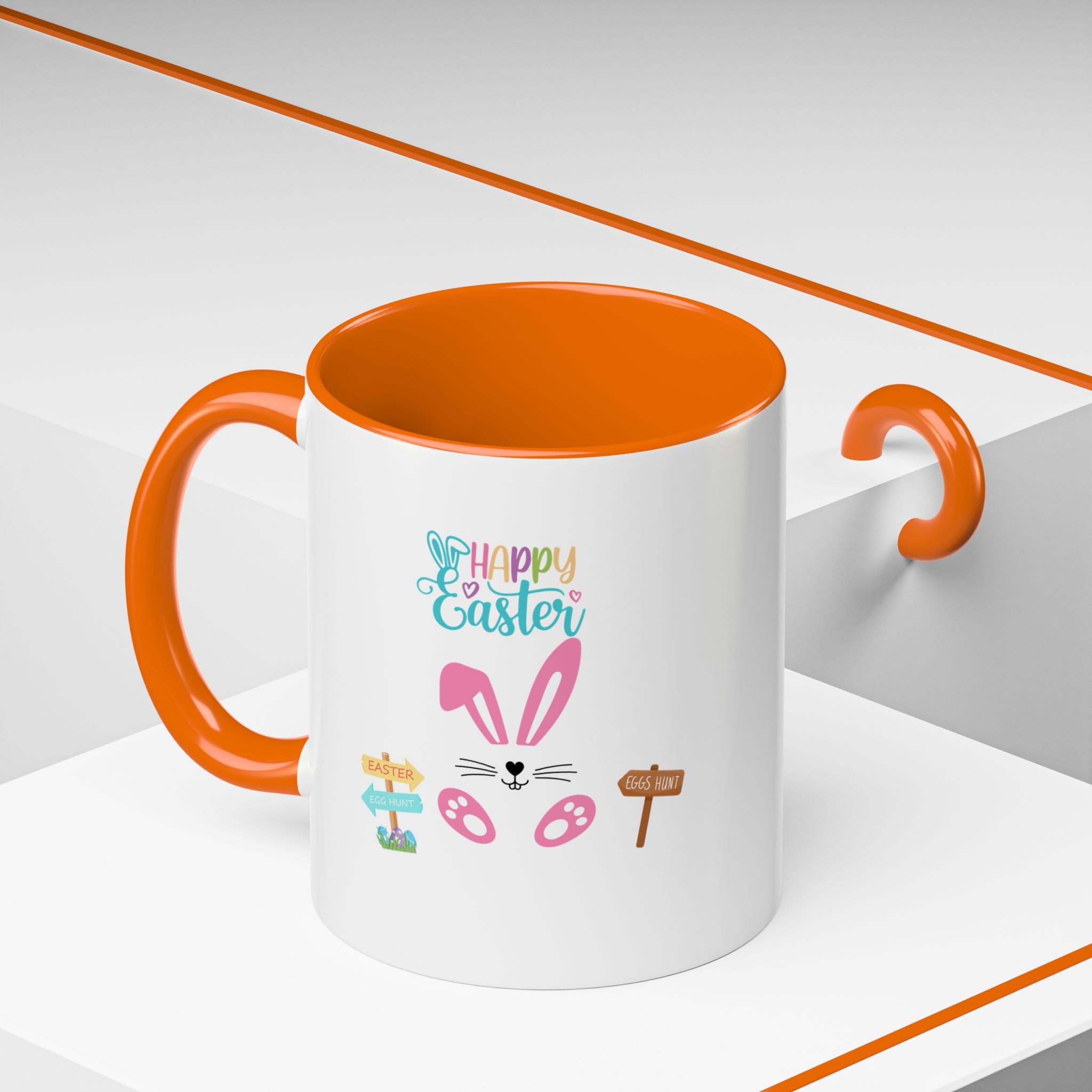 Follow Me To Hunt Accent Coffee Mug - 11oz & 15oz
