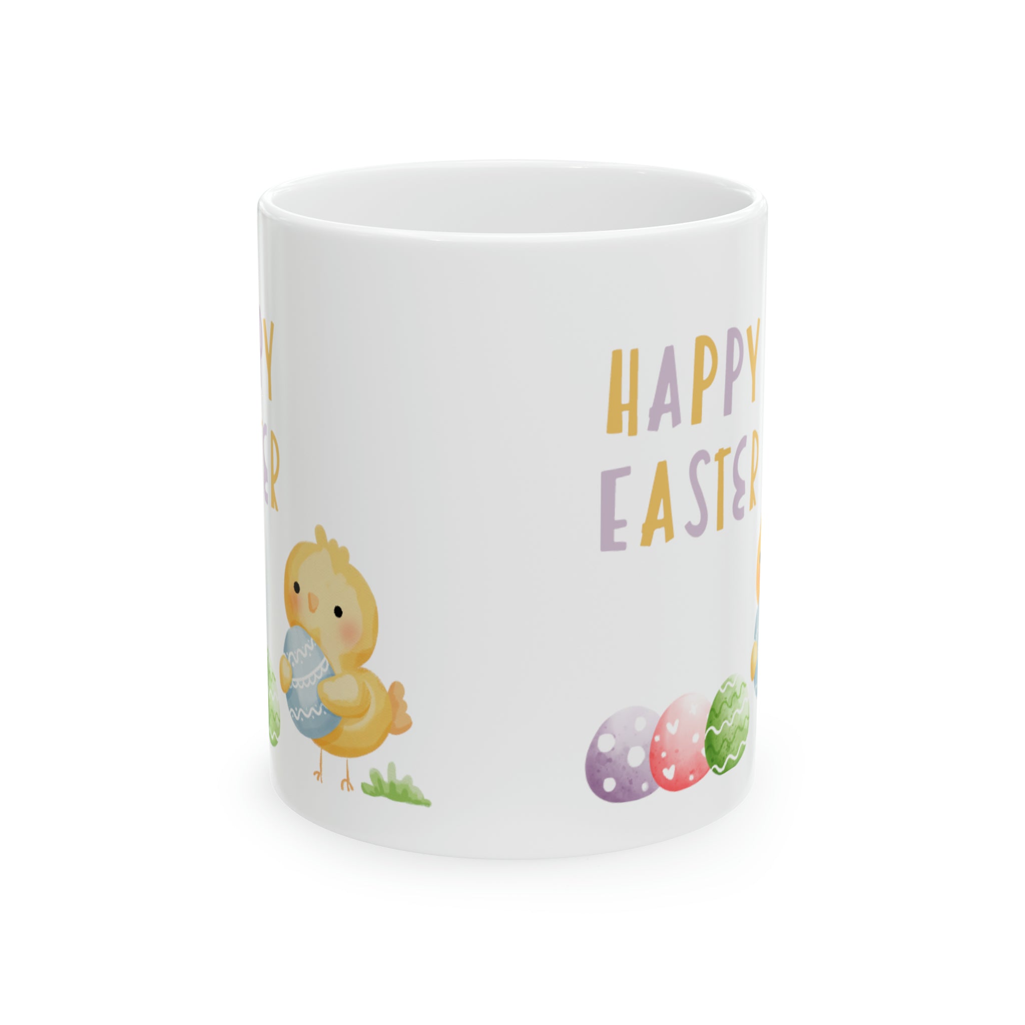 Wishing You A Happy Easter Ceramic Mug, 11oz