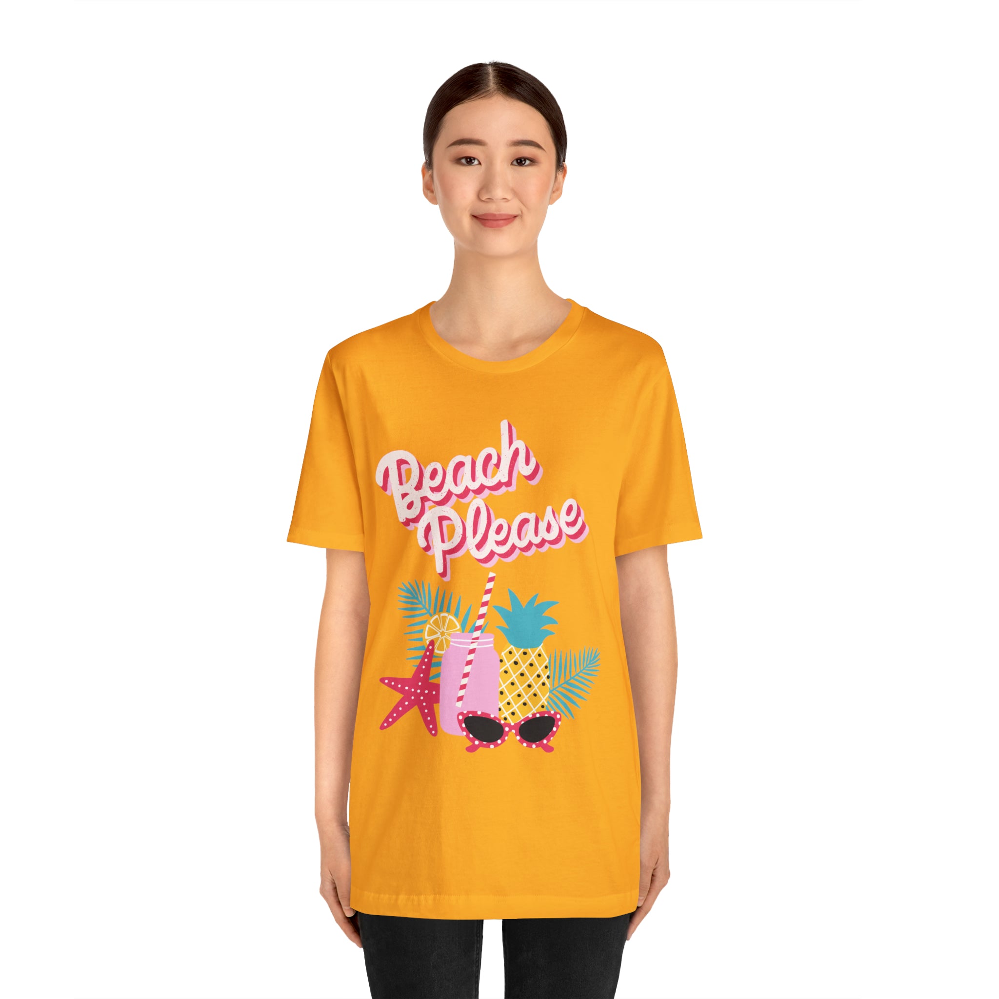 Beach Please Unisex Jersey Short Sleeve Tee