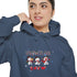 Snowman Crew Unisex Garment-Dyed Hoodie
