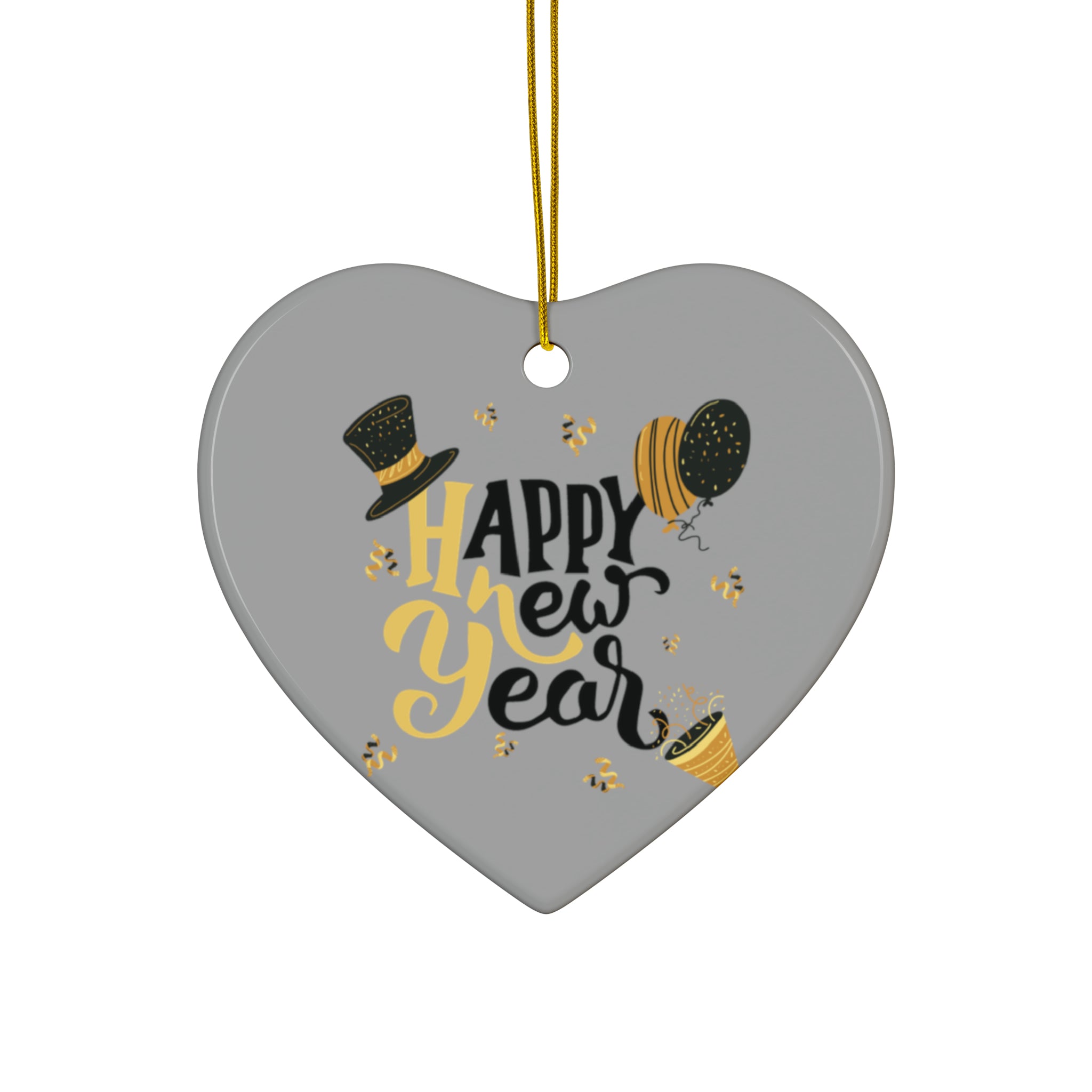 Wishing You A Great Year Ahead! Ceramic Ornaments (1pc, 3pcs, 5pcs, 10pcs)