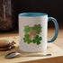 Retro St. Paddy's Day Accent Coffee Mug - 11oz & 15oz