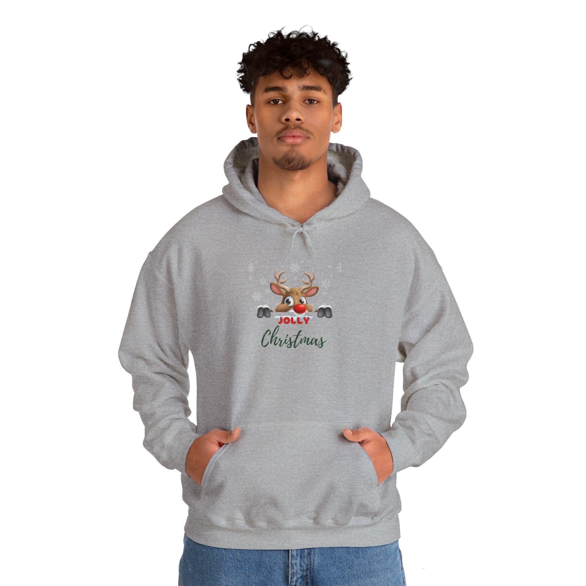 Jolly Christmas Unisex Heavy Blend™ Hooded Sweatshirt