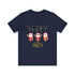 Santa's Holiday Party Unisex Jersey Short Sleeve Tee