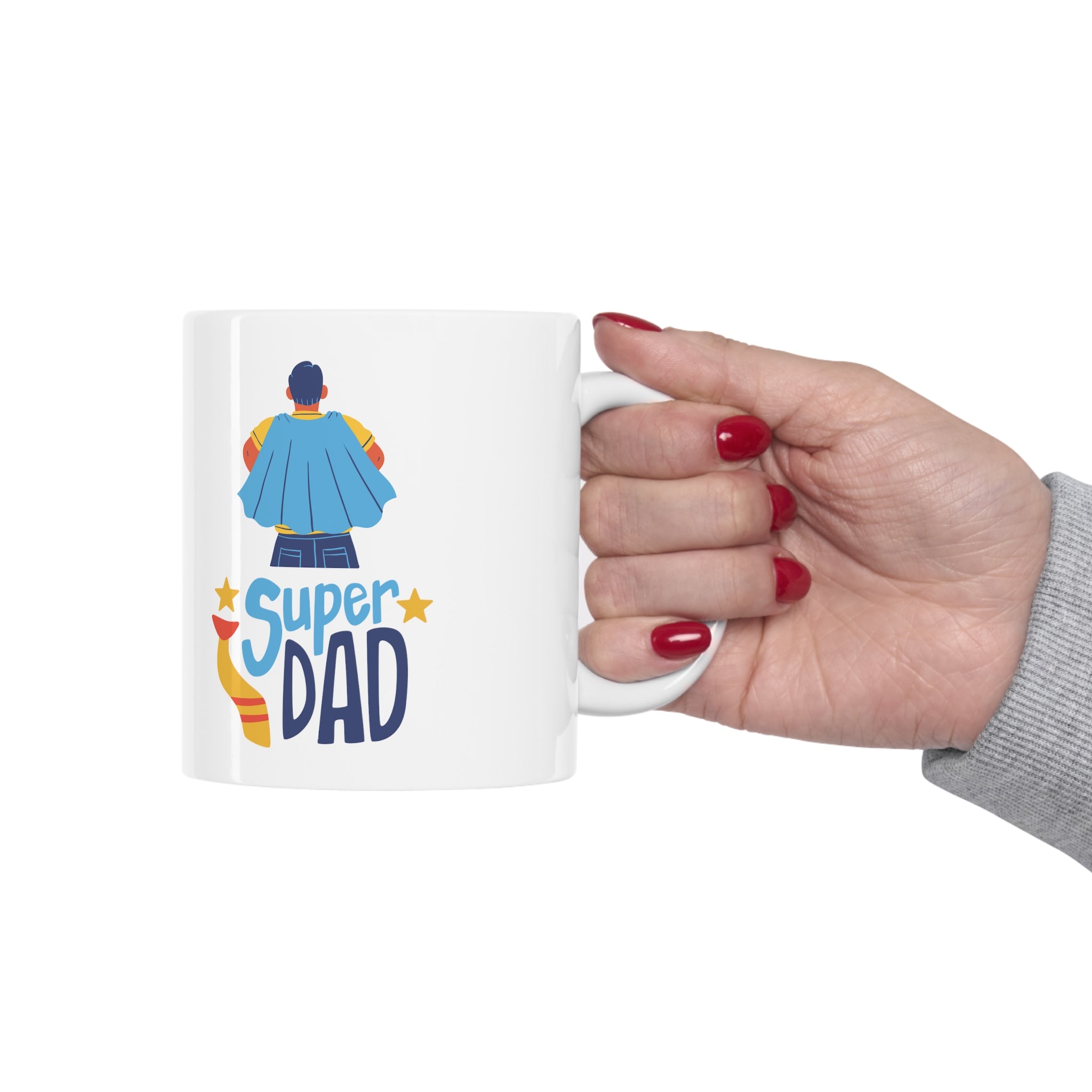 Super Dad Ceramic Mug 11oz