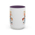 Team Dad Accent Coffee Mug