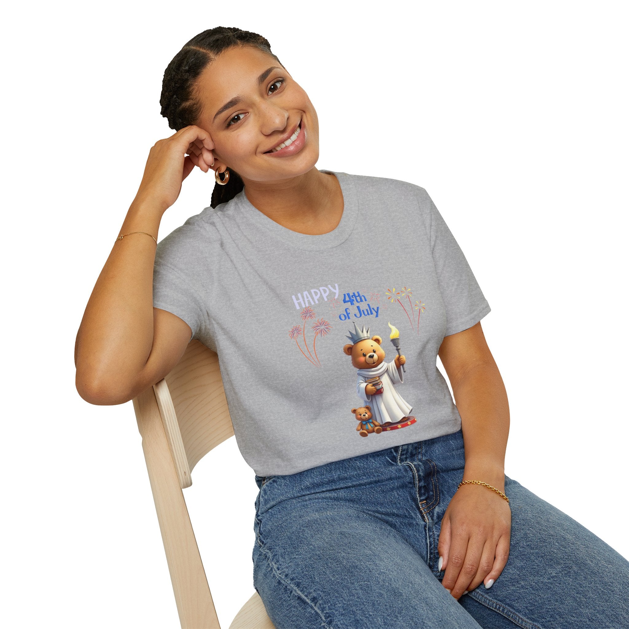 Lady Liberty Unisex Softstyle T-Shirt