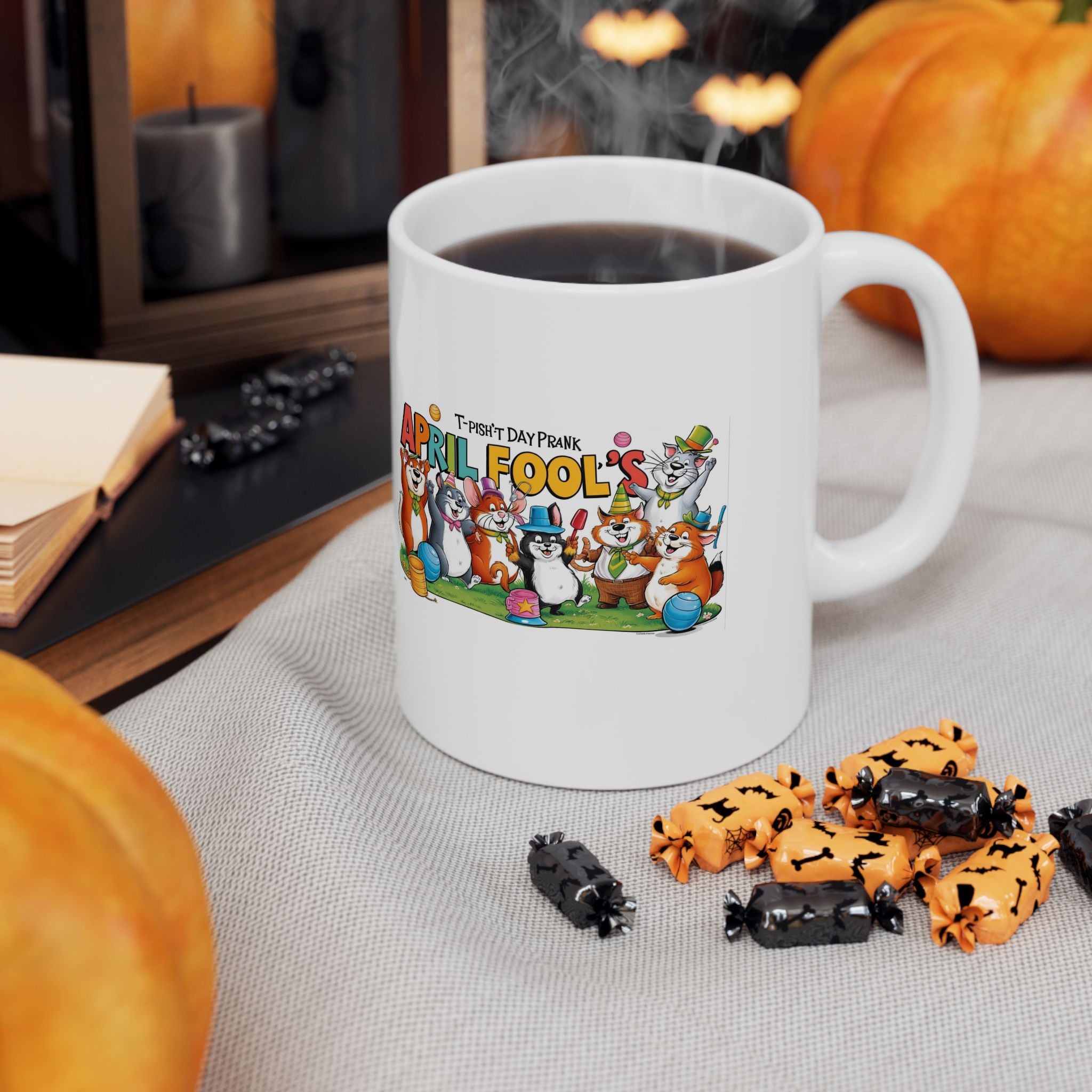 T-Pish'-T Day Prank Ceramic Mug