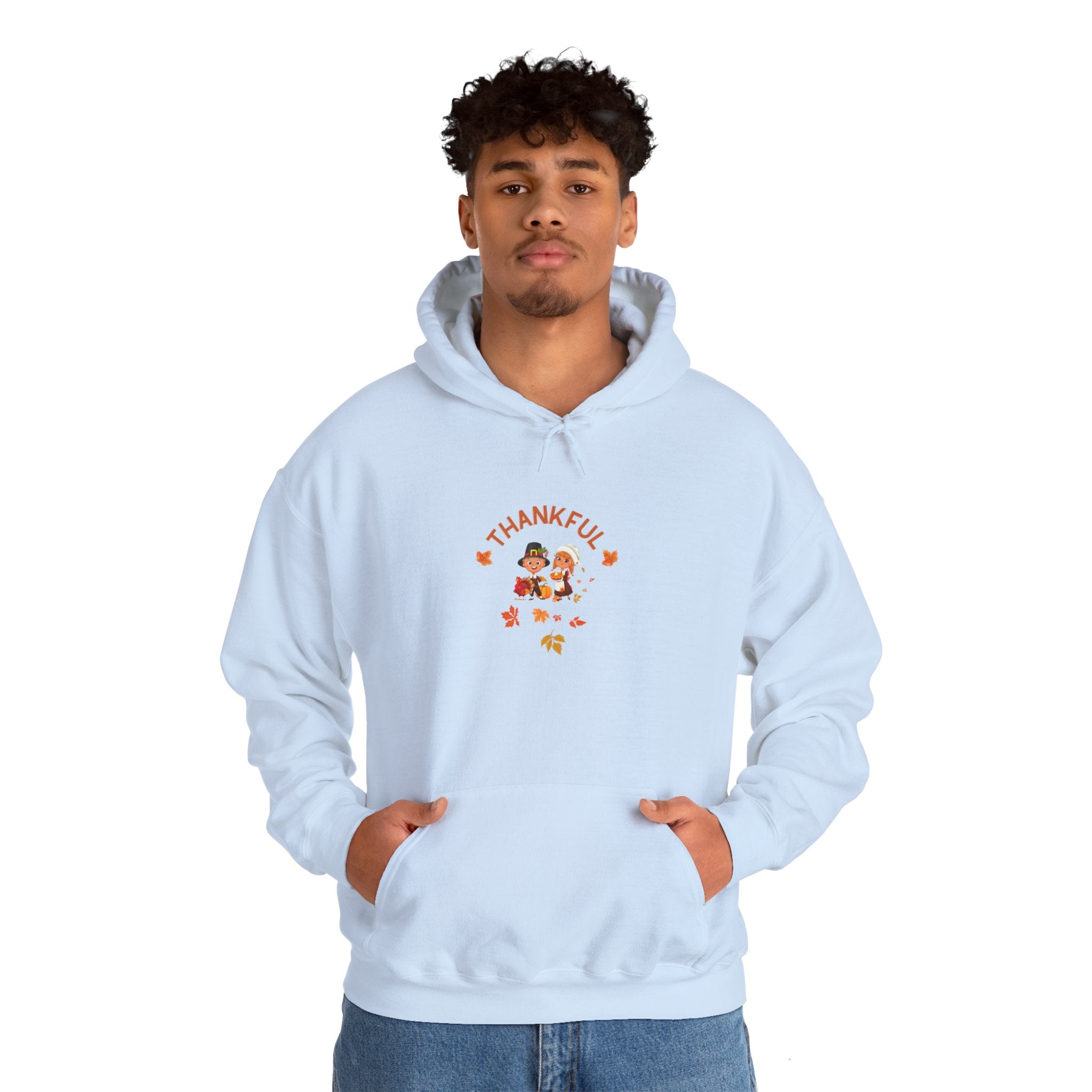 Pilgrims Turkey Day Unisex Heavy Blend™ Hooded Sweatshirt