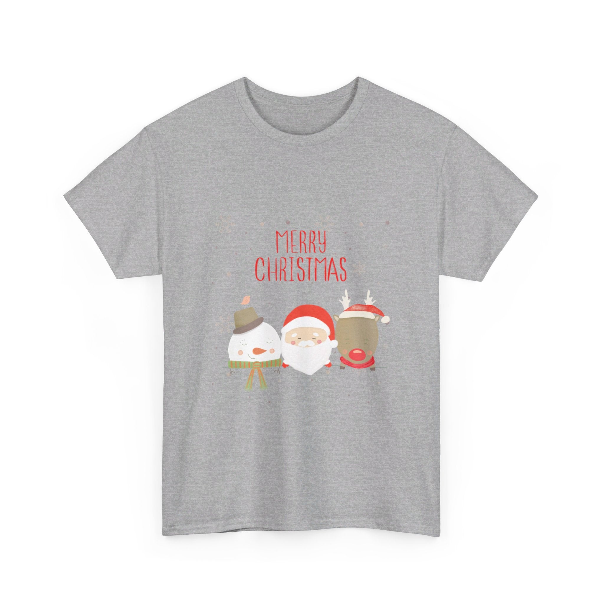 Merry Xmas Crew Unisex Heavy Cotton Tee